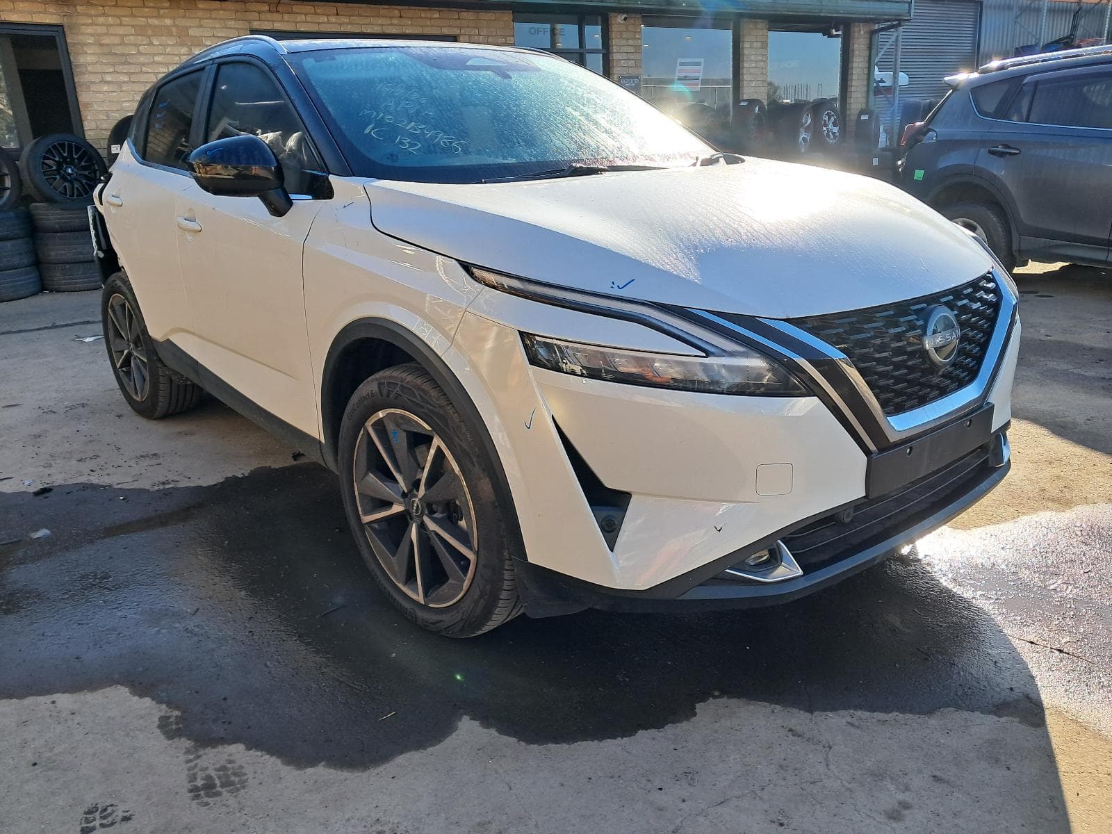 Used auto part listing image: 2024 NISSAN QASHQAI A C CONDENSER J12, PETROL, 1.3, TURBO, HR13, 05/22