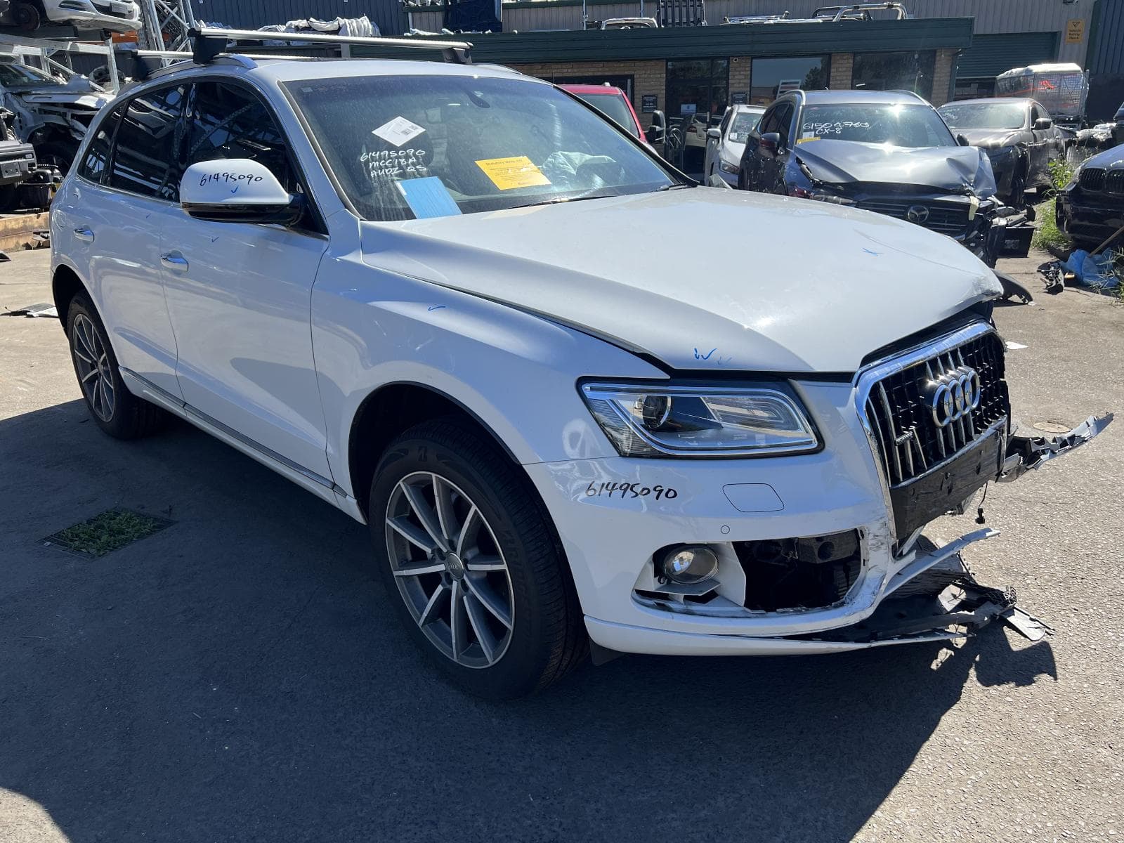 Used auto part listing image: 2016 AUDI Q5 BOOTLID TAILGATE TAILGATE, 8R, 12/08-01/17 0000294119