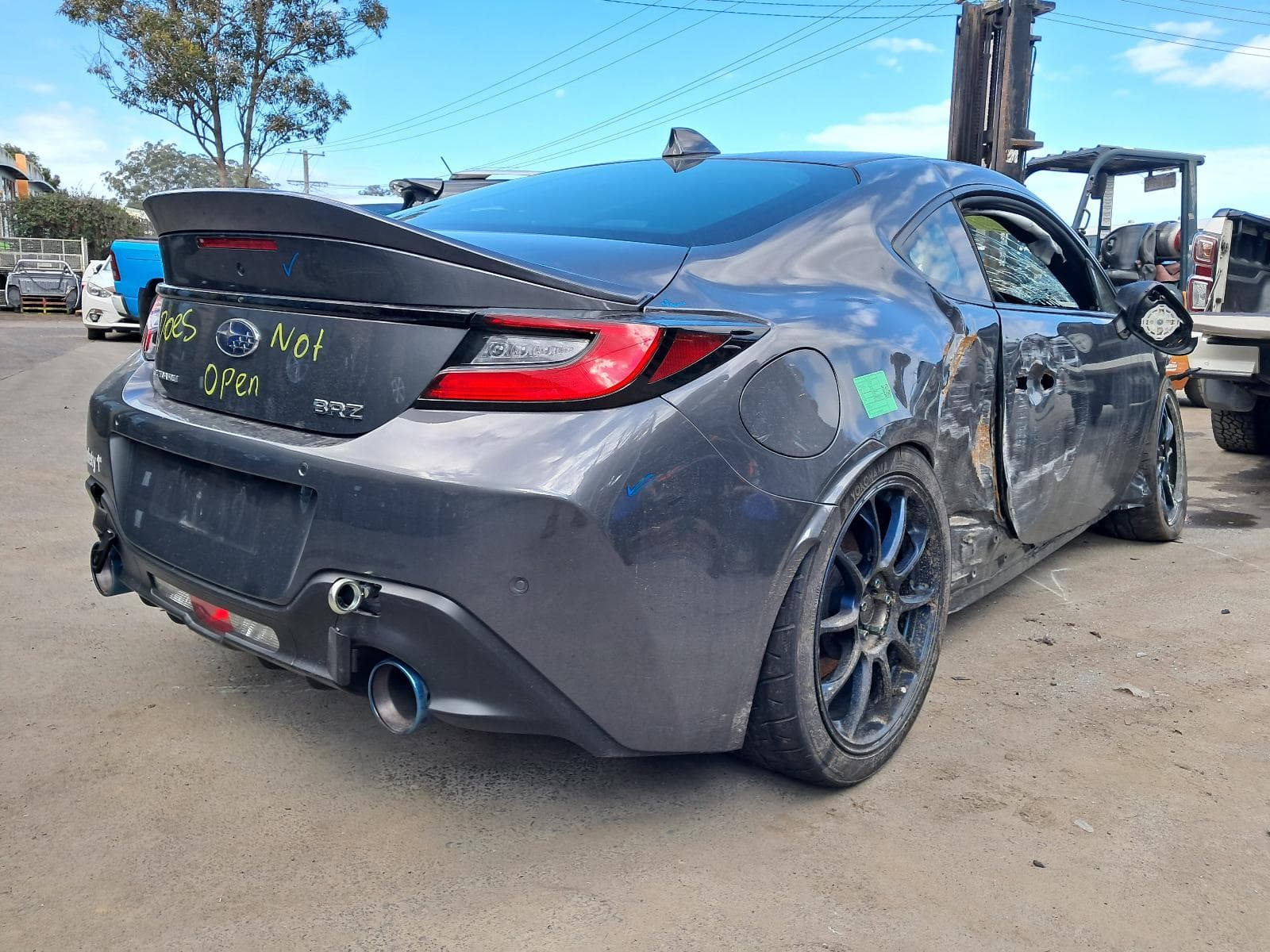 Used auto part listing image: 2023 SUBARU BRZ ALTERNATOR ZD8, PETROL, 2.4, FA24, 10/21