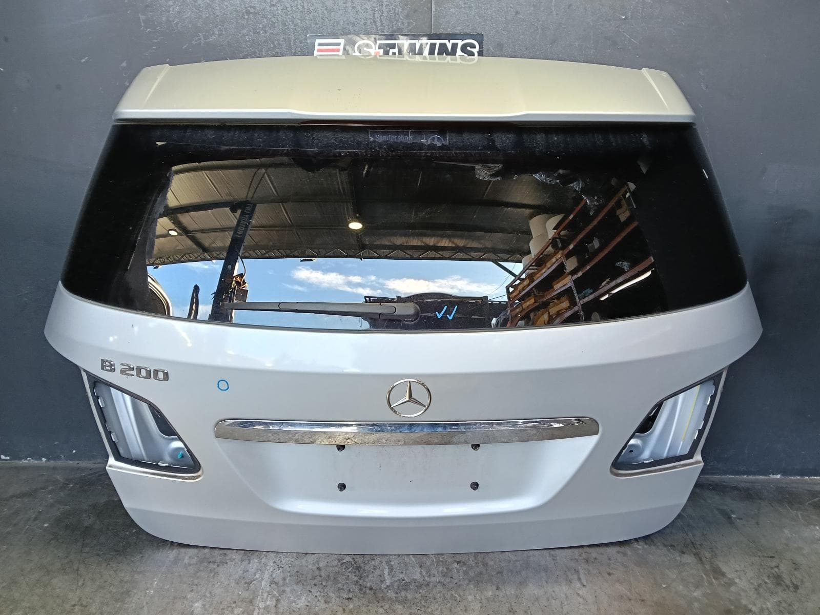 Used auto part listing image: 2016 MERCEDES B CLASS BOOTLID TAILGATE TAILGATE, W246, 11/14-02/19 0000405047