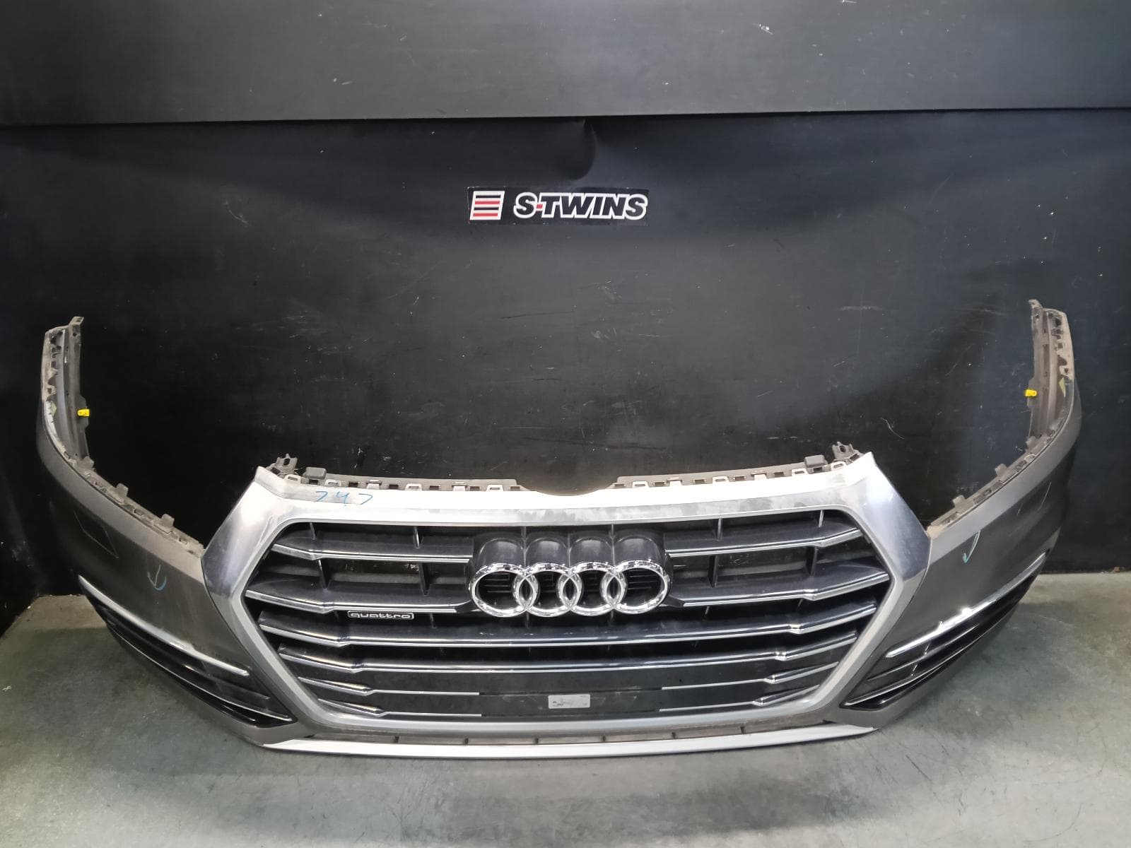 Used auto part listing image: 2019 AUDI Q5 FRONT BUMPER FY, BUMPER BAR (3 PIECE), COLOUR CODED, Q5, 02/17-08/20 0000421567