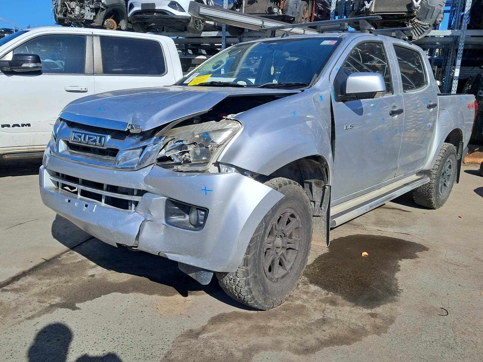 Used auto part listing image: 2013 ISUZU DMAX ABS PUMP MODULATOR P/N 8982324790, RC, 06/12-06/20