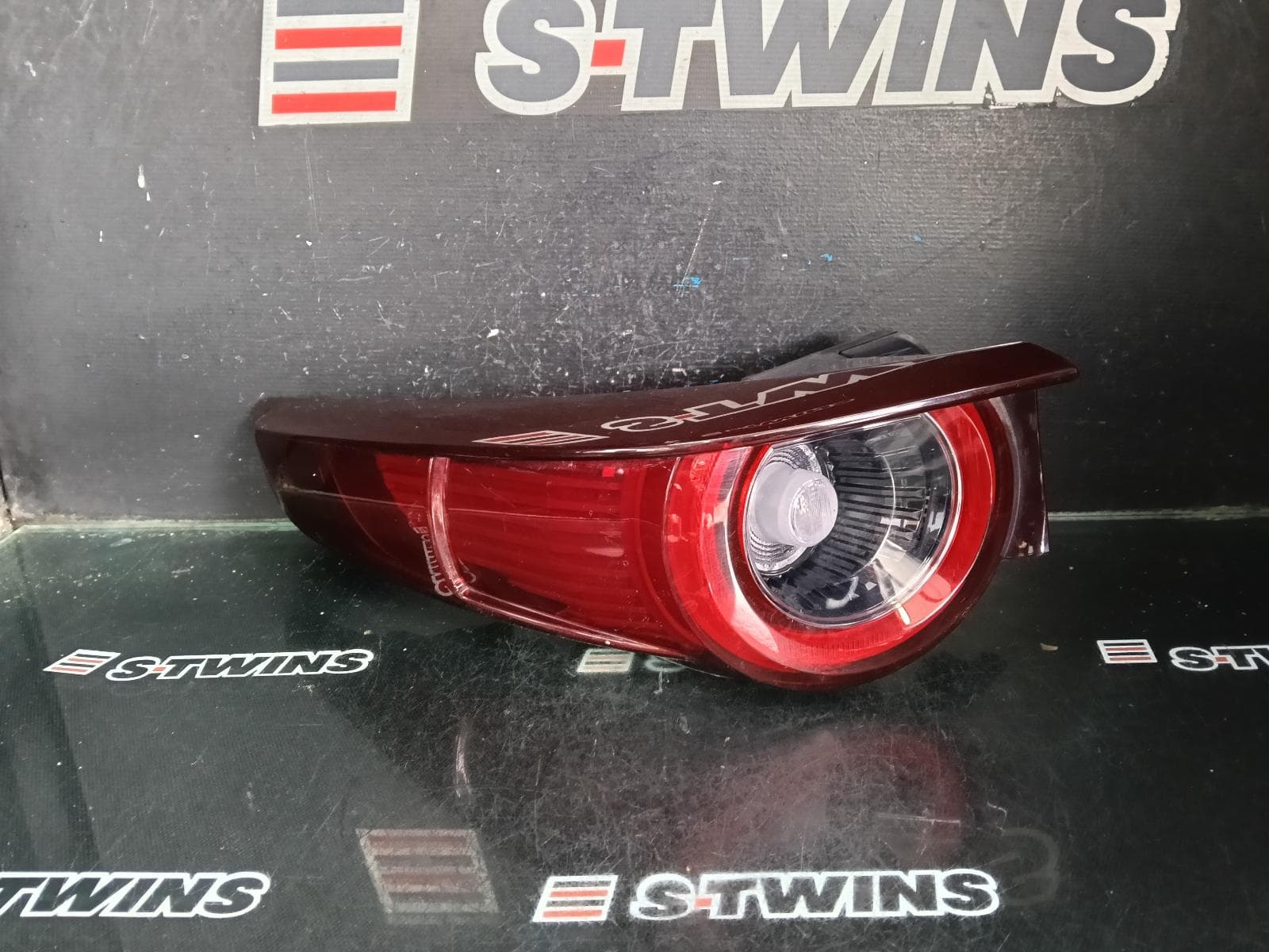 Used auto part listing image: 2020 MAZDA CX30 LEFT TAILLIGHT IN BODY, W/ LED, TINTED TYPE, DM, 10/19