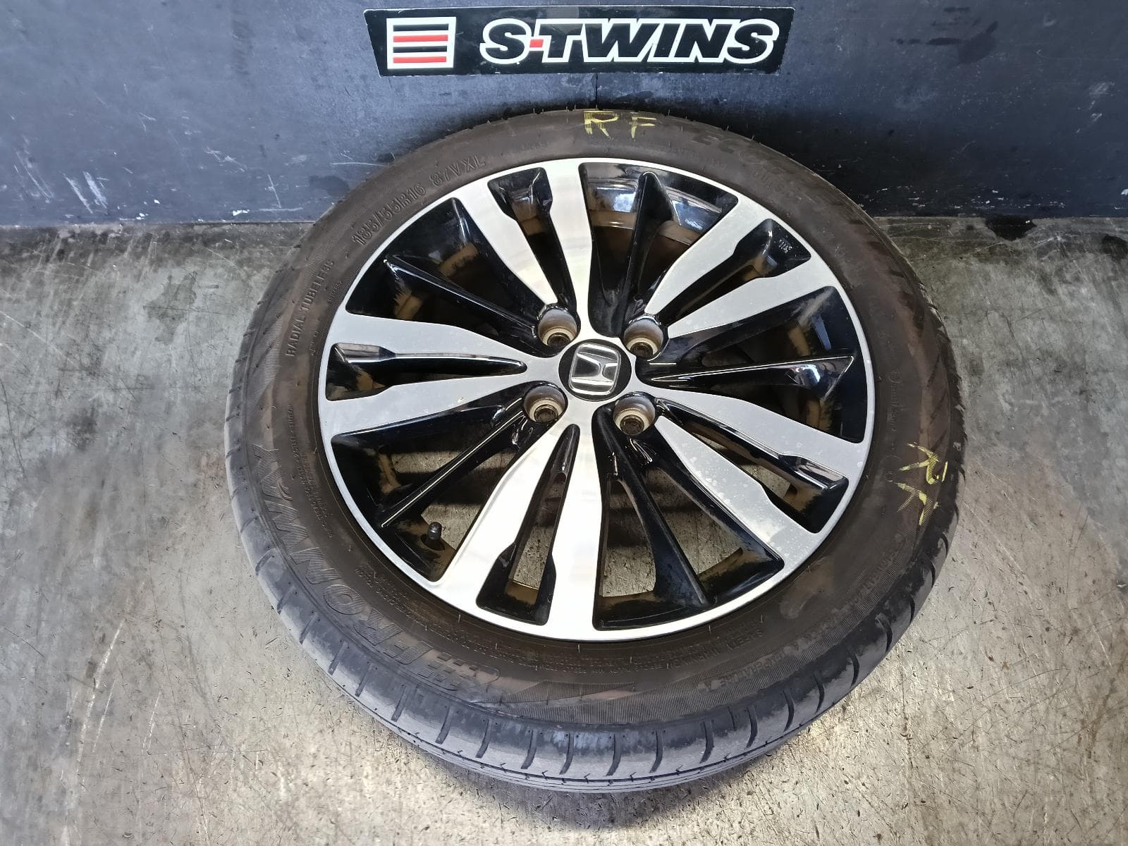 Used auto part listing image: 2017 HONDA JAZZ WHEEL MAG FACTORY, 16X6IN, VTi-S/VTi-L, GK/GF, 07/14-12/20