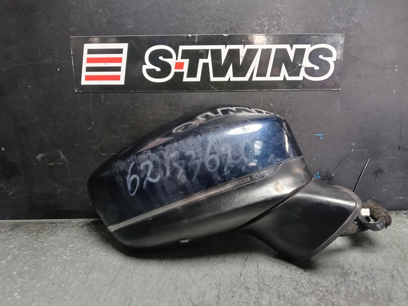 Used auto part listing image: 2019 MAZDA CX8 RIGHT DOOR MIRROR KG, W/ CAMERA TYPE, 05/18-12/23 0000421899