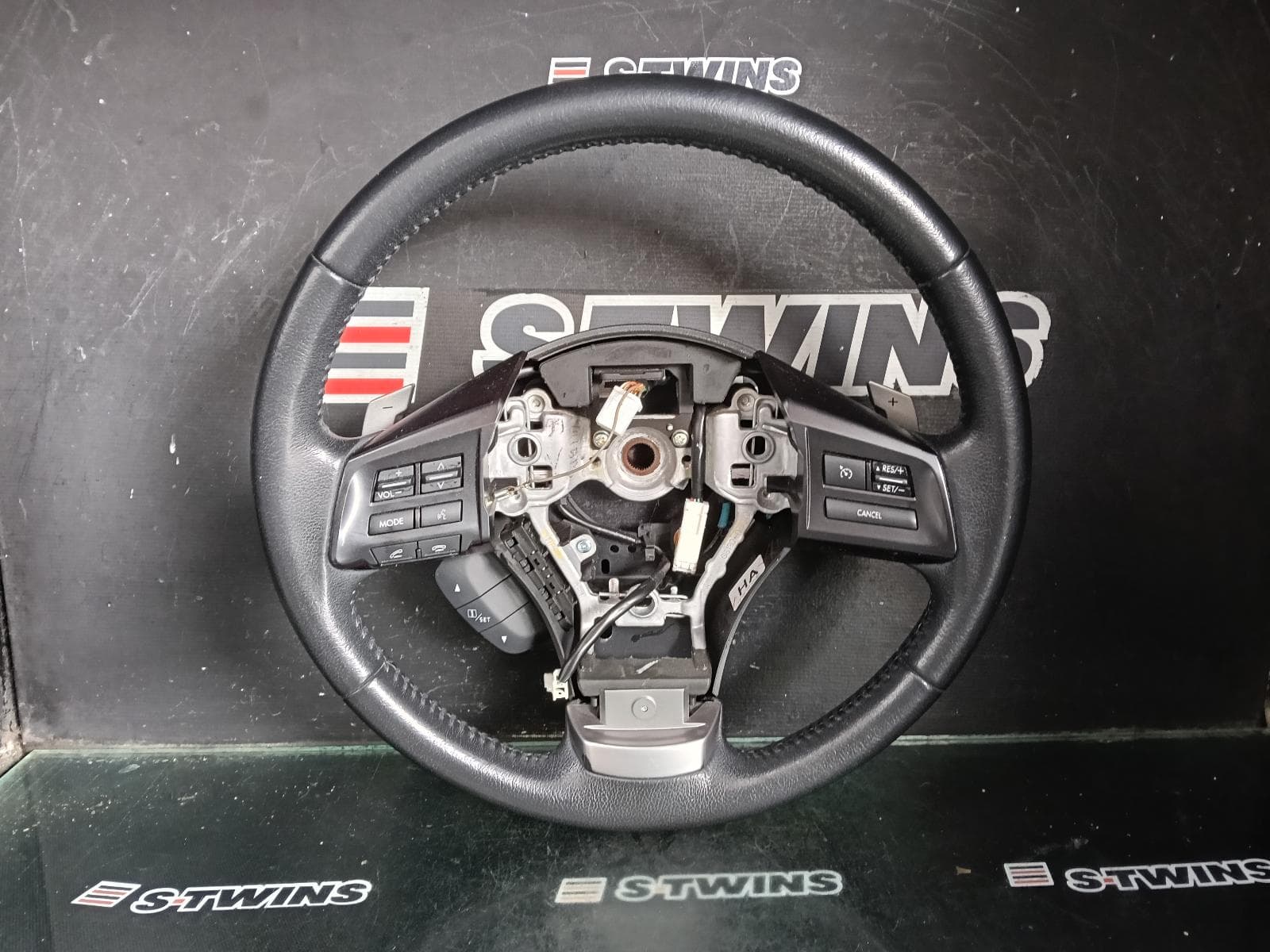 Used auto part listing image: 2013 SUBARU XV STEERING WHEEL LEATHER, G4X, 08/11-04/17
