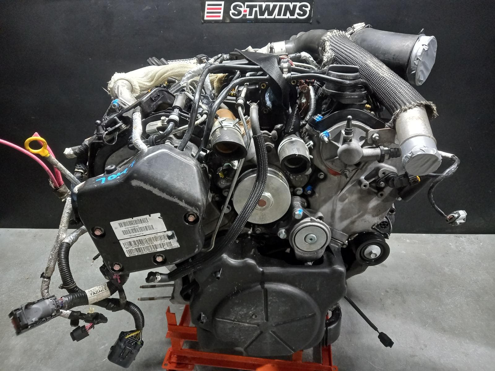 Used auto part listing image: 2011 JEEP GRANDCHEROKEE ENGINE DIESEL, 3.0, TURBO, WK, 10/10-03/13 0000337446
