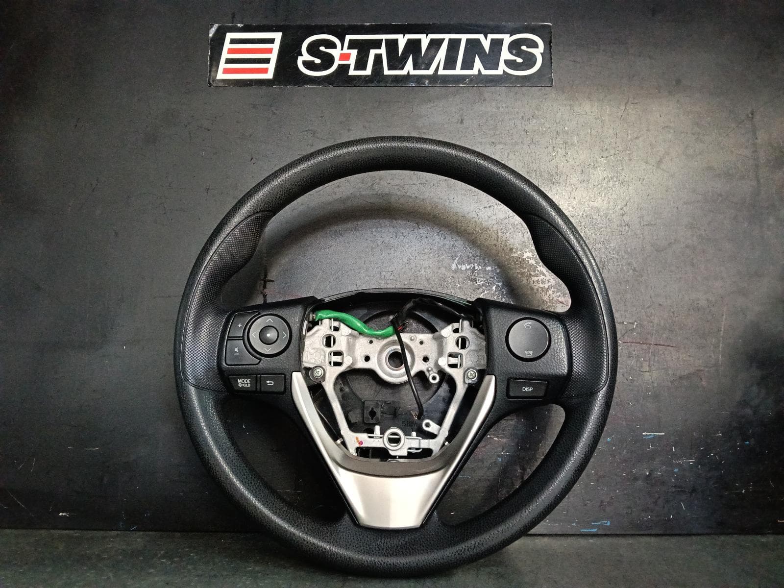 Used auto part listing image: 2015 TOYOTA RAV4 STEERING WHEEL VINYL, XA40, GX, 12/12-09/15 0000395327