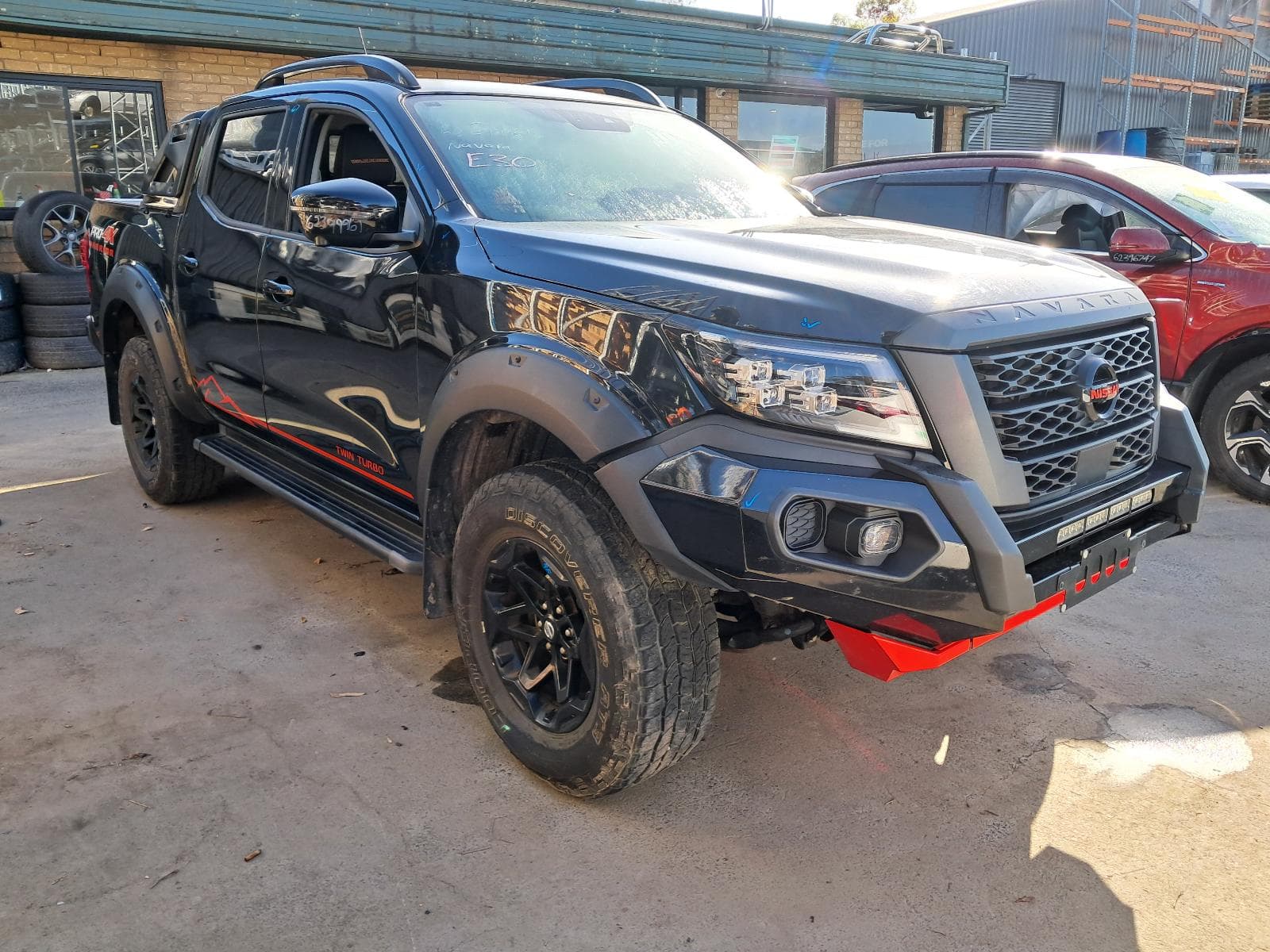 Used auto part listing image: 2021 NISSAN NAVARA NP300, BUMPER FOGLAMP, W/ LED TYPE, 12/20-01/26
