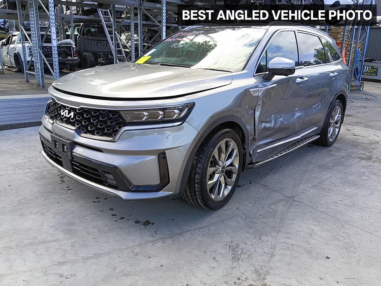 Used auto part listing image: 2021 KIA SORENTO PWR DR WIND SWITCH LH FRONT, MQ4, 02/20