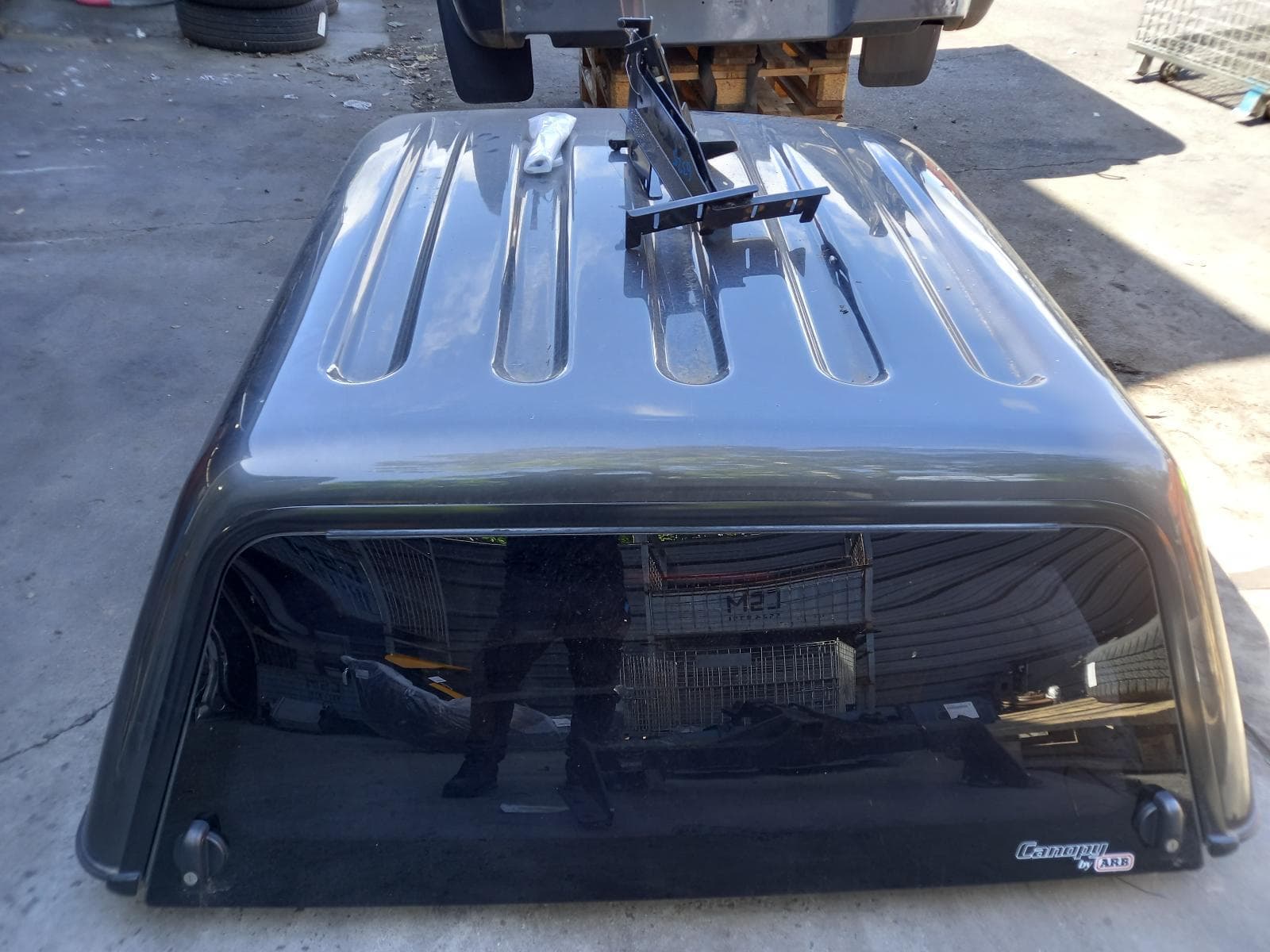 Used auto part listing image: 2022 FORD RANGER TONNEAU COVER CANOPY, DUAL CAB, PX, 06/11-04/22 0000244351