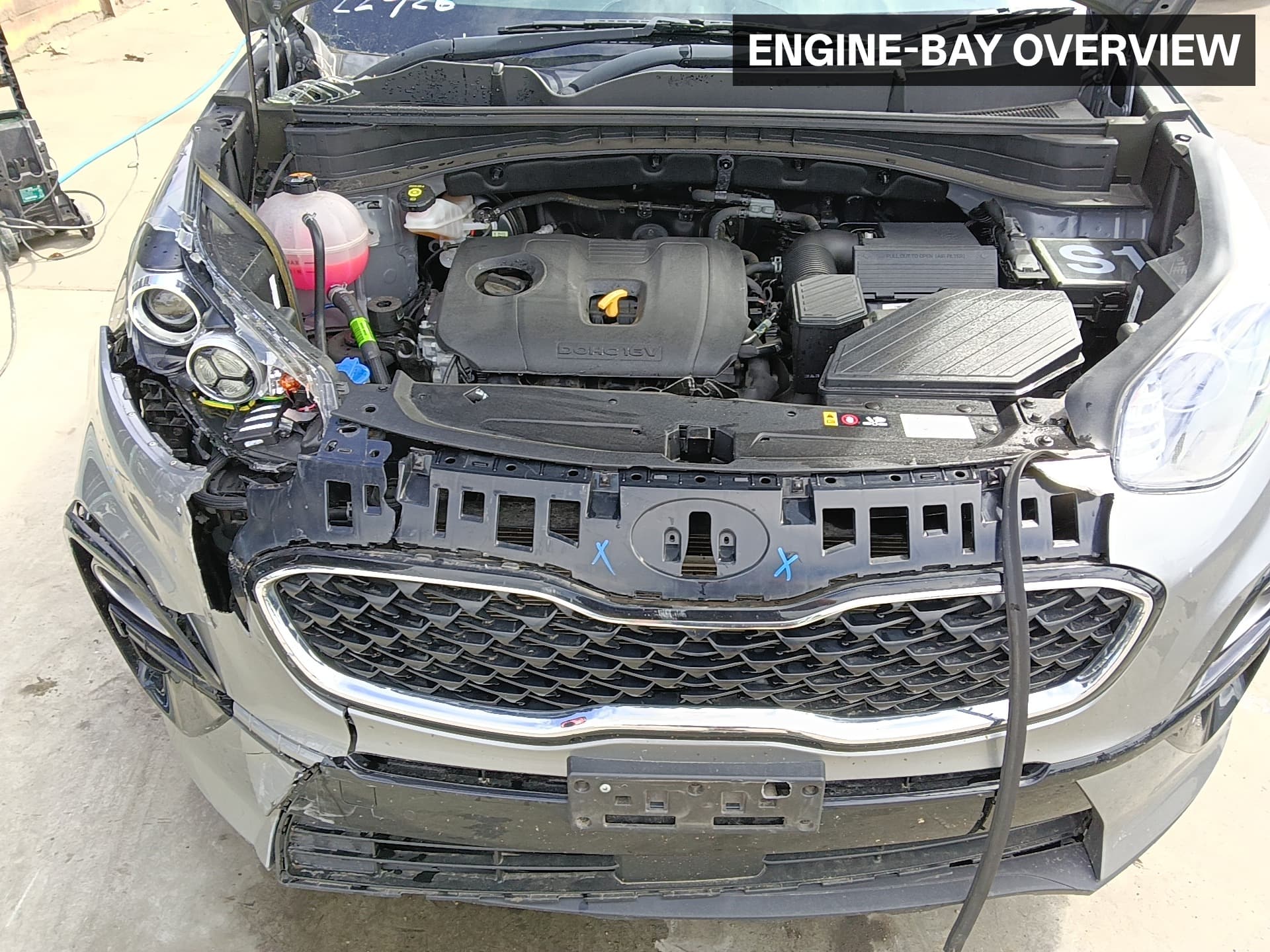 Used auto part listing image: 2021 KIA SPORTAGE REAR GARNISH TAILGATE LAMP (LH SIDE), S/SX/SX+/Si PREMIUM/Si, QL, 07/18-08/21