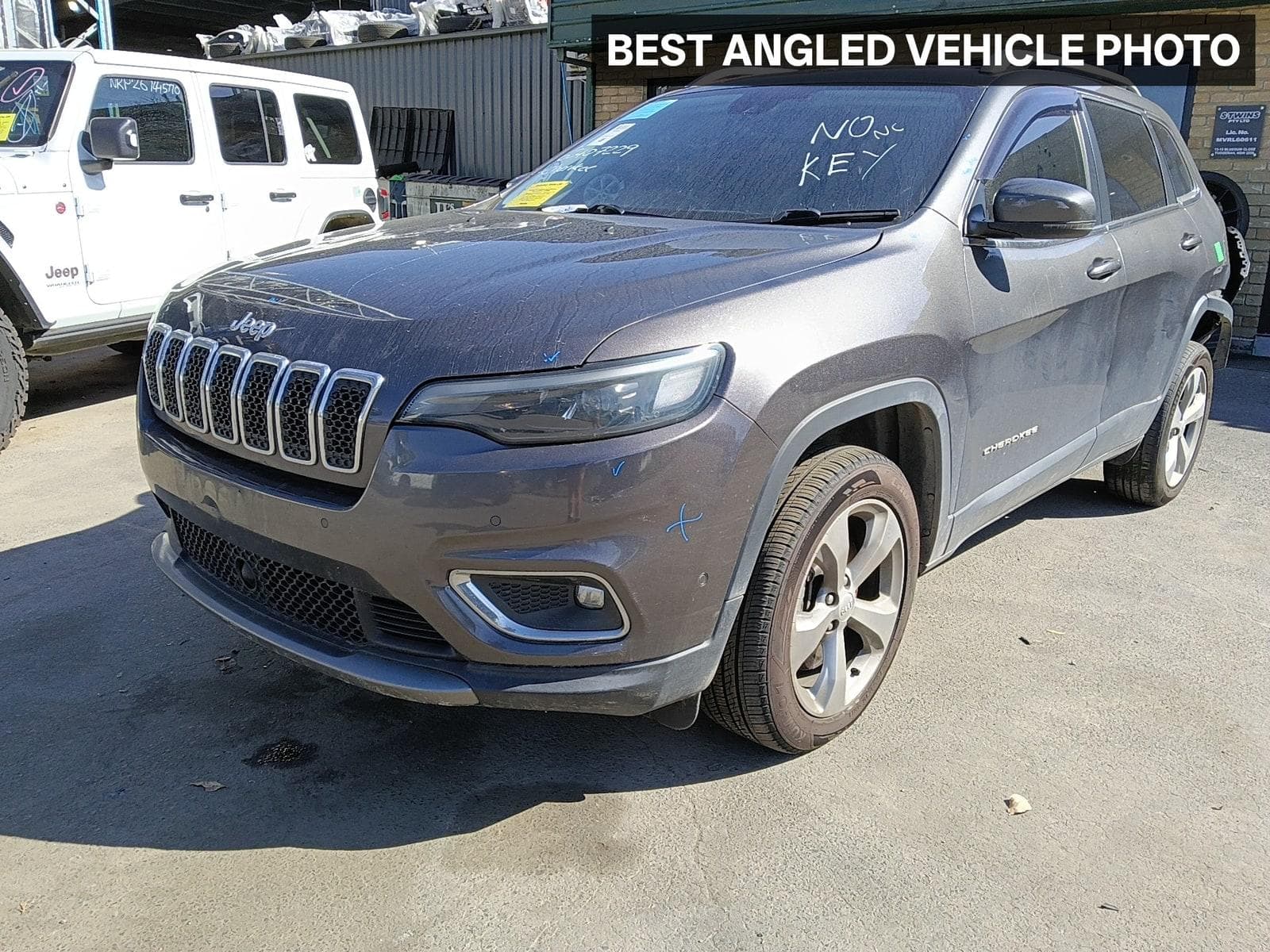 Used auto part listing image: 2021 JEEP CHEROKEE STEERING COLUMN KL, 02/14-11/22