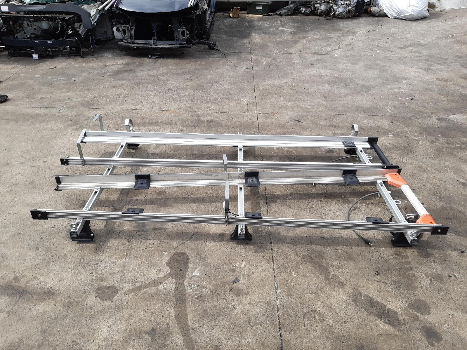 Used auto part listing image: 2020 LDV G10 VAN ROOF RACK BARS SV7A/SV7C, WAGON/VAN, 04/15- 0000259974
