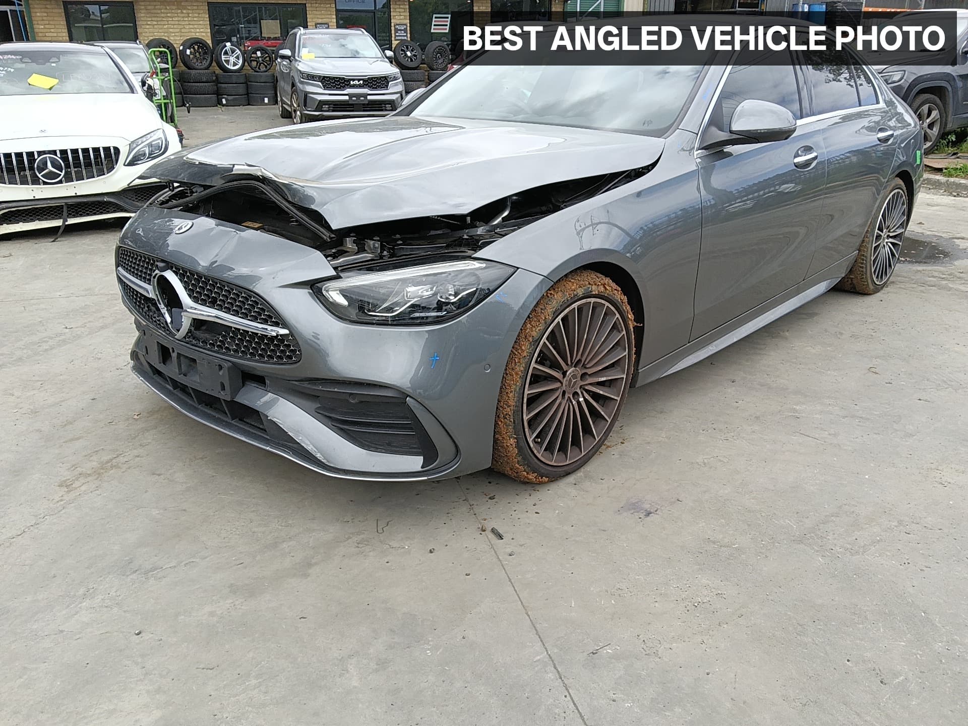 Featured wrecking vehicle: 2022 MERCEDES C CLASS (stock SPN1192)
