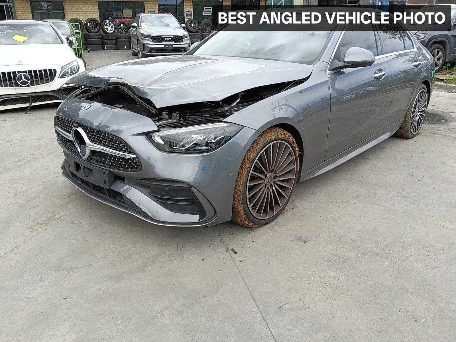 Used auto part listing image: 2022 MERCEDES C CLASS A C COMPRESSOR W206, PETROL, 1.5, TURBO, 254.915 CODE, C200, MHEV, 10/21