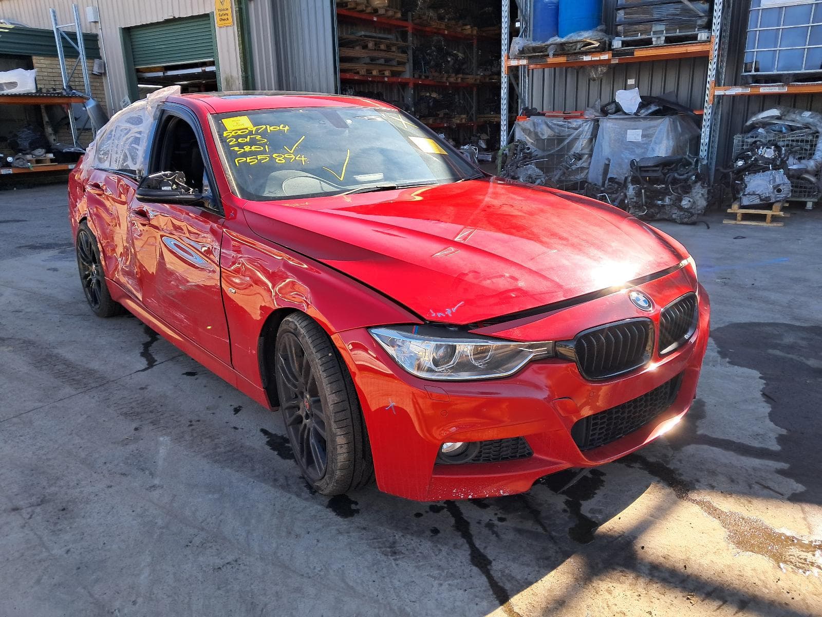 Featured wrecking vehicle: 2013 BMW 3 SERIES (stock 11311)