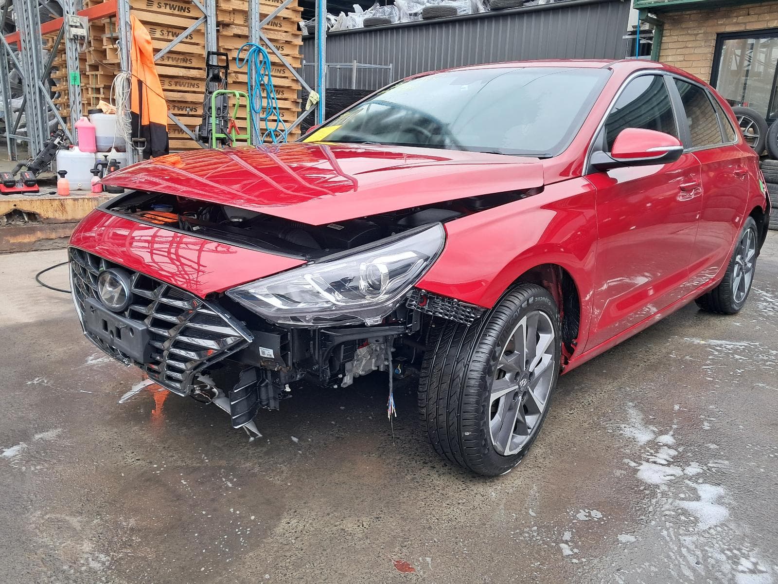 Used auto part listing image: 2020 HYUNDAI I30 ALTERNATOR PETROL, 2.0, G4NL, PD, HATCH (S. KOREA VIN KMHL), 03/17-12/23
