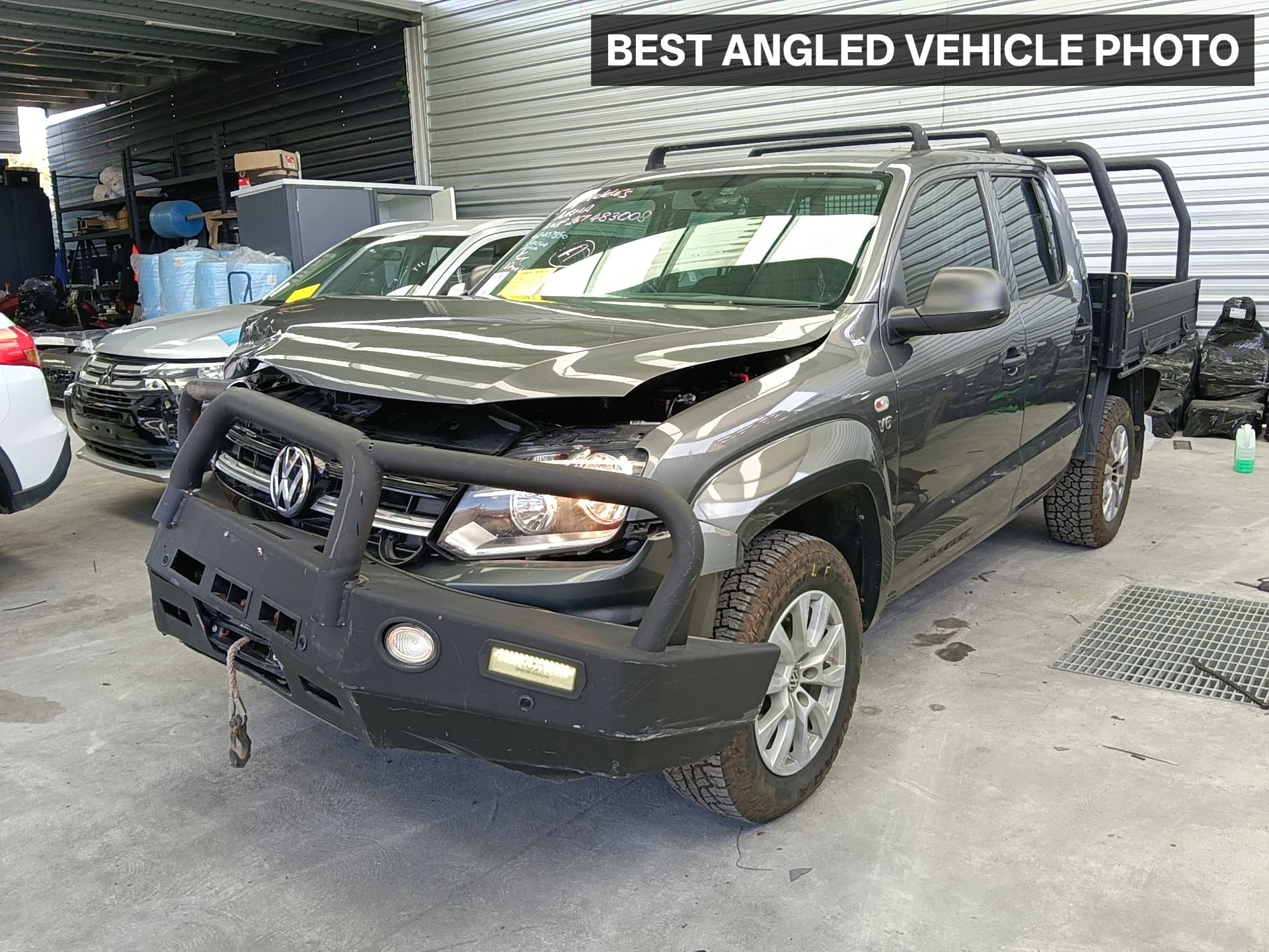 Used auto part listing image: 2019 VOLKSWAGEN AMAROK UTE BACK TRAY BACK, DUAL CAB, 2H, 10/10-09/22