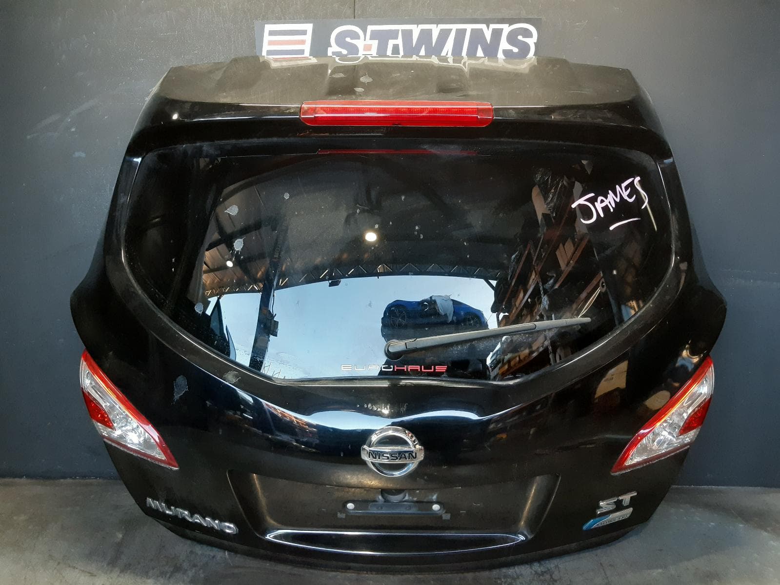 Used auto part listing image: 2011 NISSAN MURANO BOOTLID TAILGATE TAILGATE, Z51, ST, MANUAL OPERATED, W/ CAMERA TYPE, 09/11-01/15 0000211534