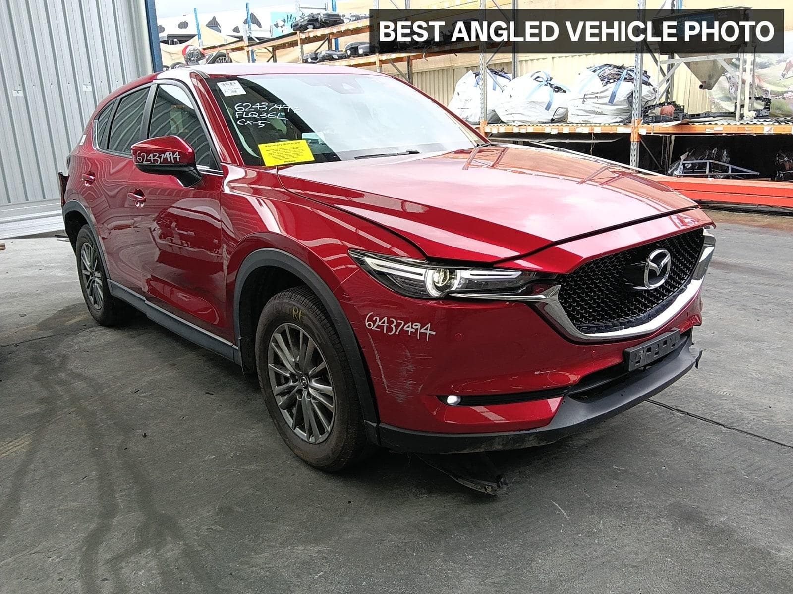 Featured wrecking vehicle: 2017 MAZDA CX5 (stock SPN1233)
