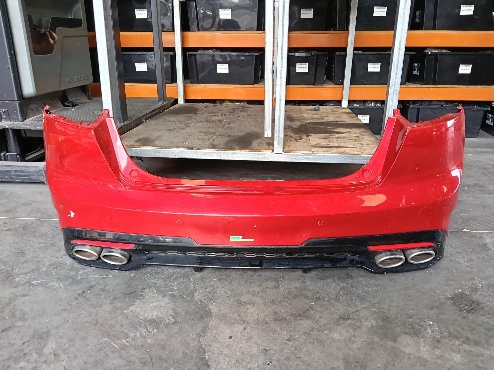 Used auto part listing image: 2019 KIA STINGER REAR BUMPER CK, BUMPER BAR, 330S/330Si/GT/GT-LINE, 06/17-04/23 0000430121