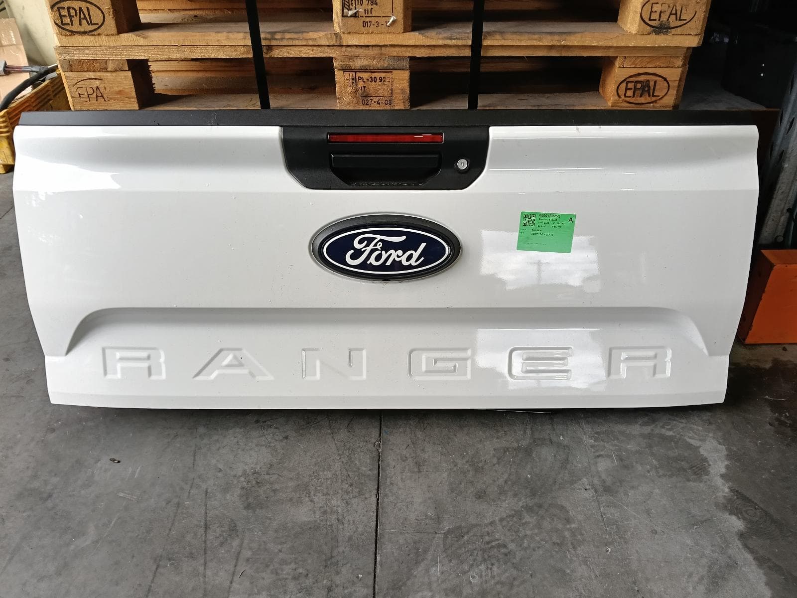 Used auto part listing image: 2026 FORD RANGER BOOTLID TAILGATE RA, TAILGATE, UTE, 05/22- 0000430252