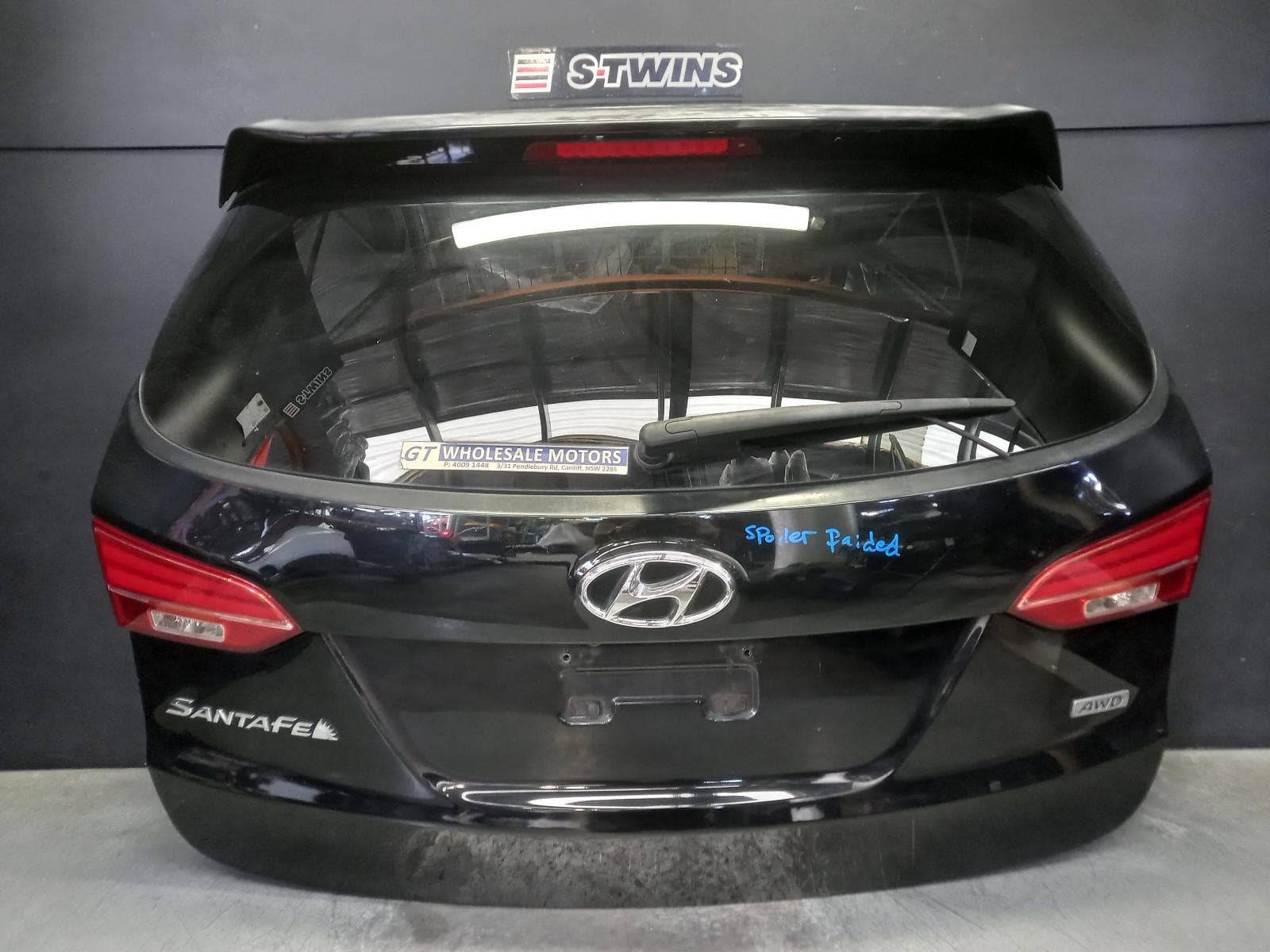 Used auto part listing image: 2014 HYUNDAI SANTA FE BOOTLID TAILGATE TAILGATE, DM, 06/12-08/14 0000402241