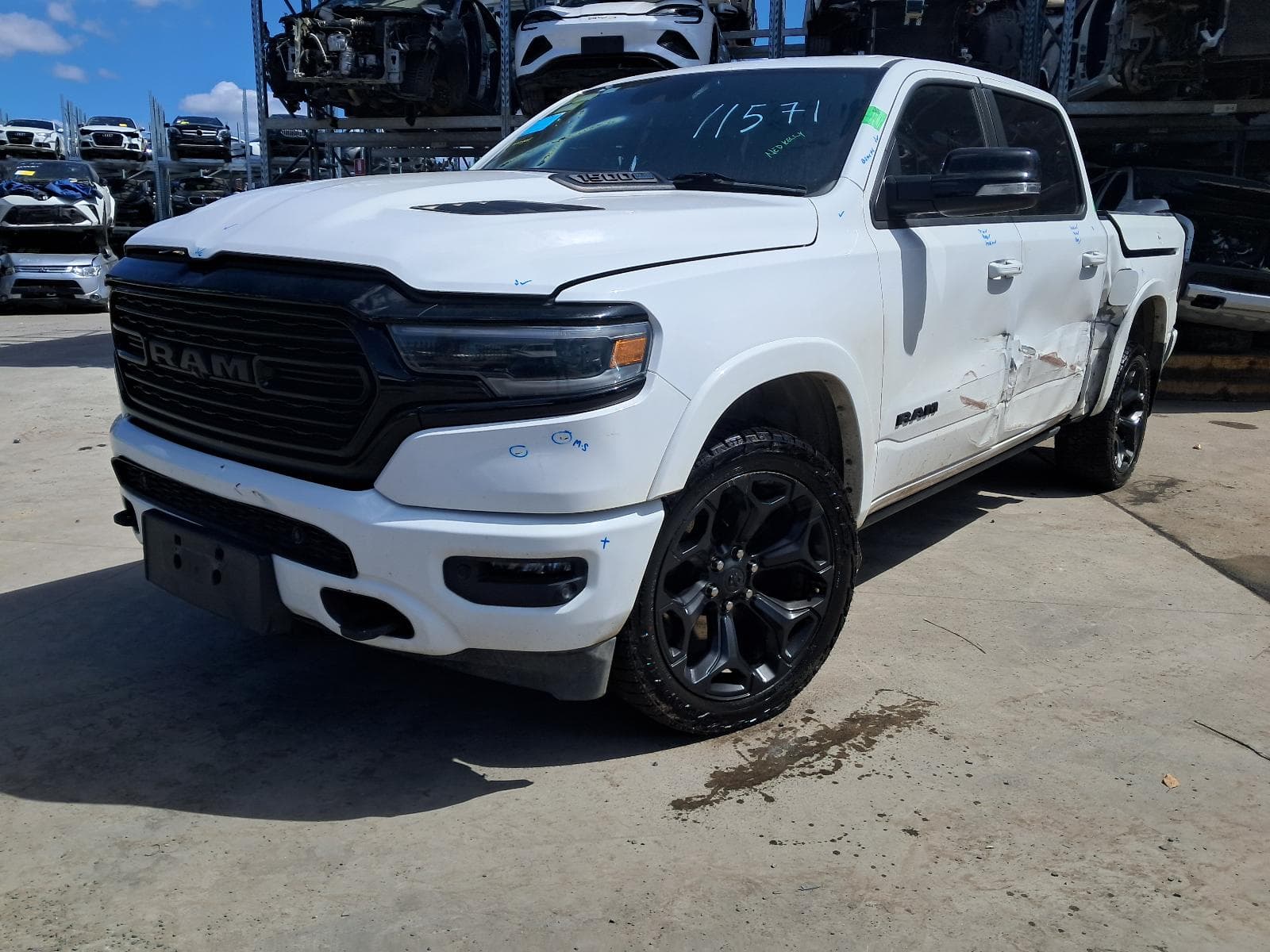 Used auto part listing image: 2022 RAM 1500 RIGHT REAR WND REG MOTOR DT, 12/20