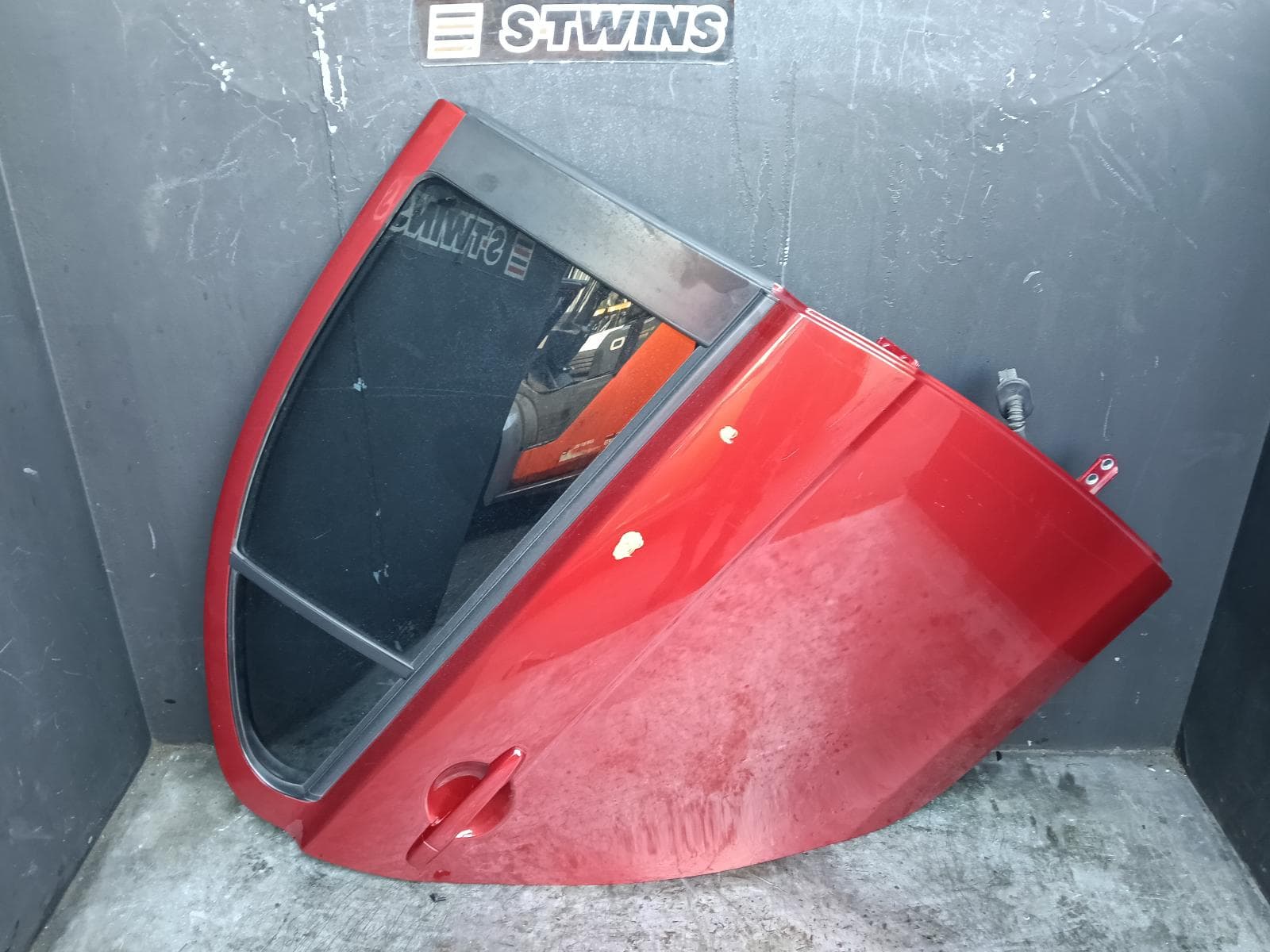 Used auto part listing image: 2017 MITSUBISHI LANCER RIGHT REAR DOOR SLIDING CF, SEDAN/HATCH, 11/15-12/17