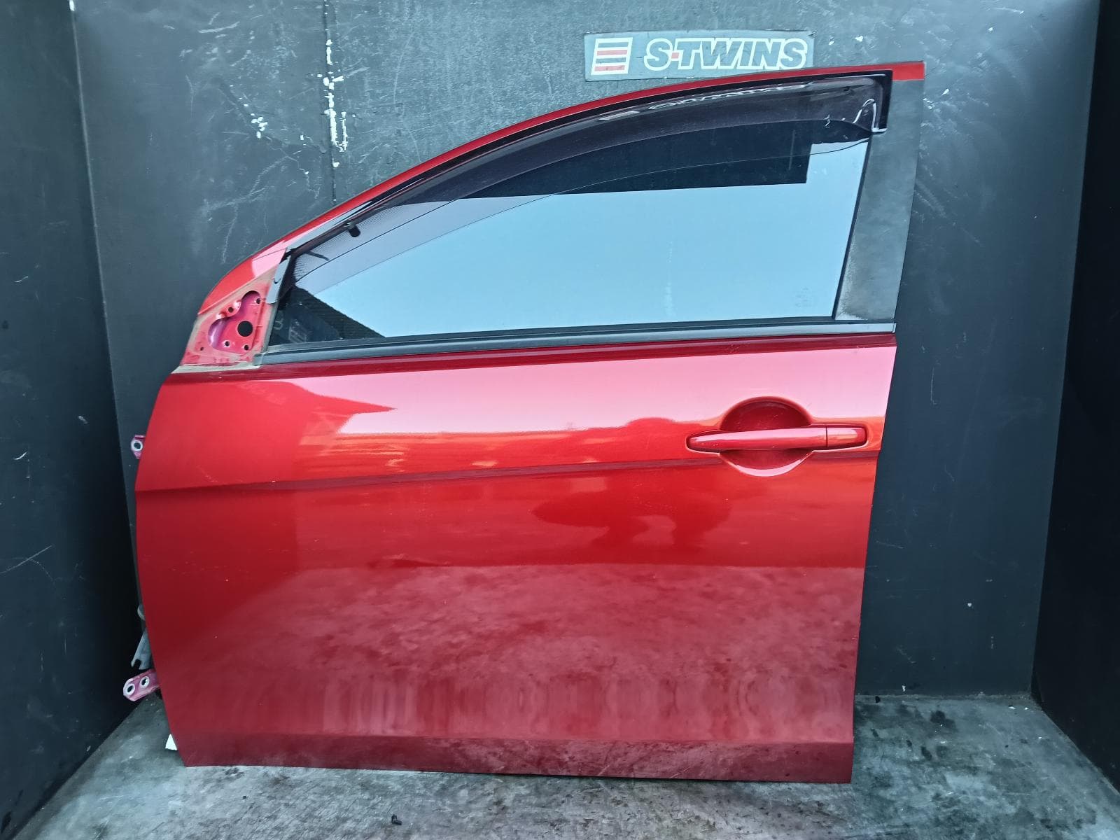 Used auto part listing image: 2017 MITSUBISHI LANCER LEFT FRONT DOOR CF, 11/15-12/17