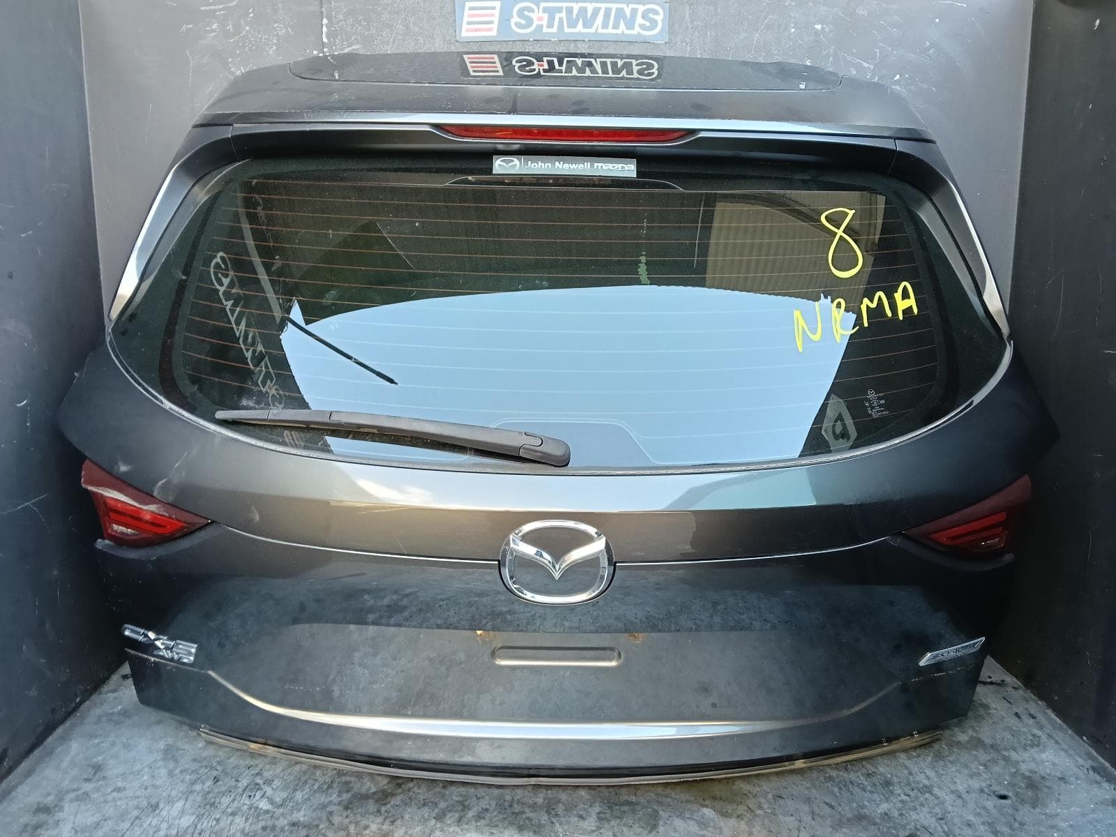 Used auto part listing image: 2017 MAZDA CX5 BOOTLID TAILGATE TAILGATE, W/ POWER LIFTGATE TYPE, KF, 02/17-08/21