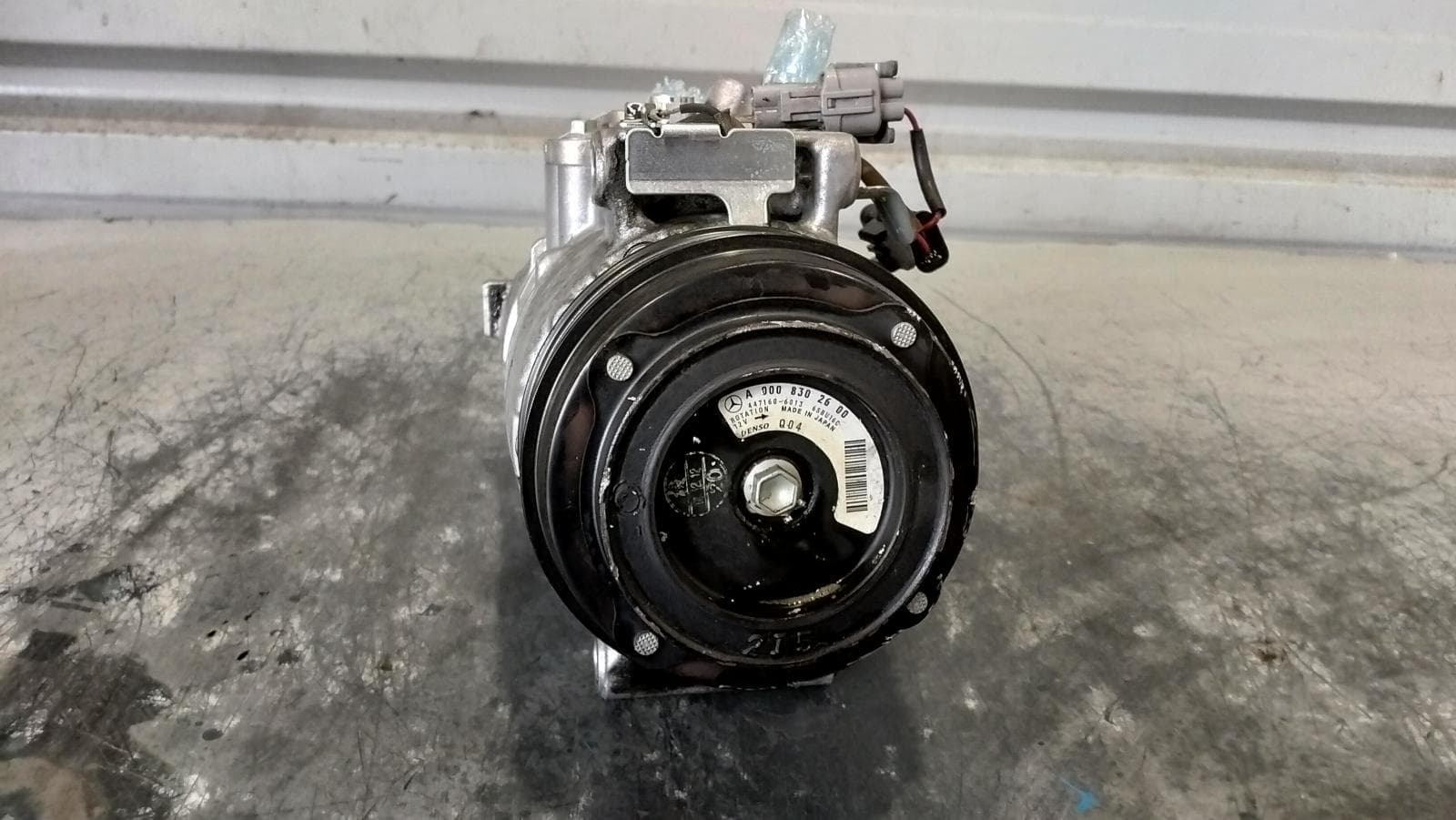 Used auto part listing image: 2015 MERCEDES E CLASS A C COMPRESSOR 212/207, 3.0, PETROL, 06/13-05/16 0000429969