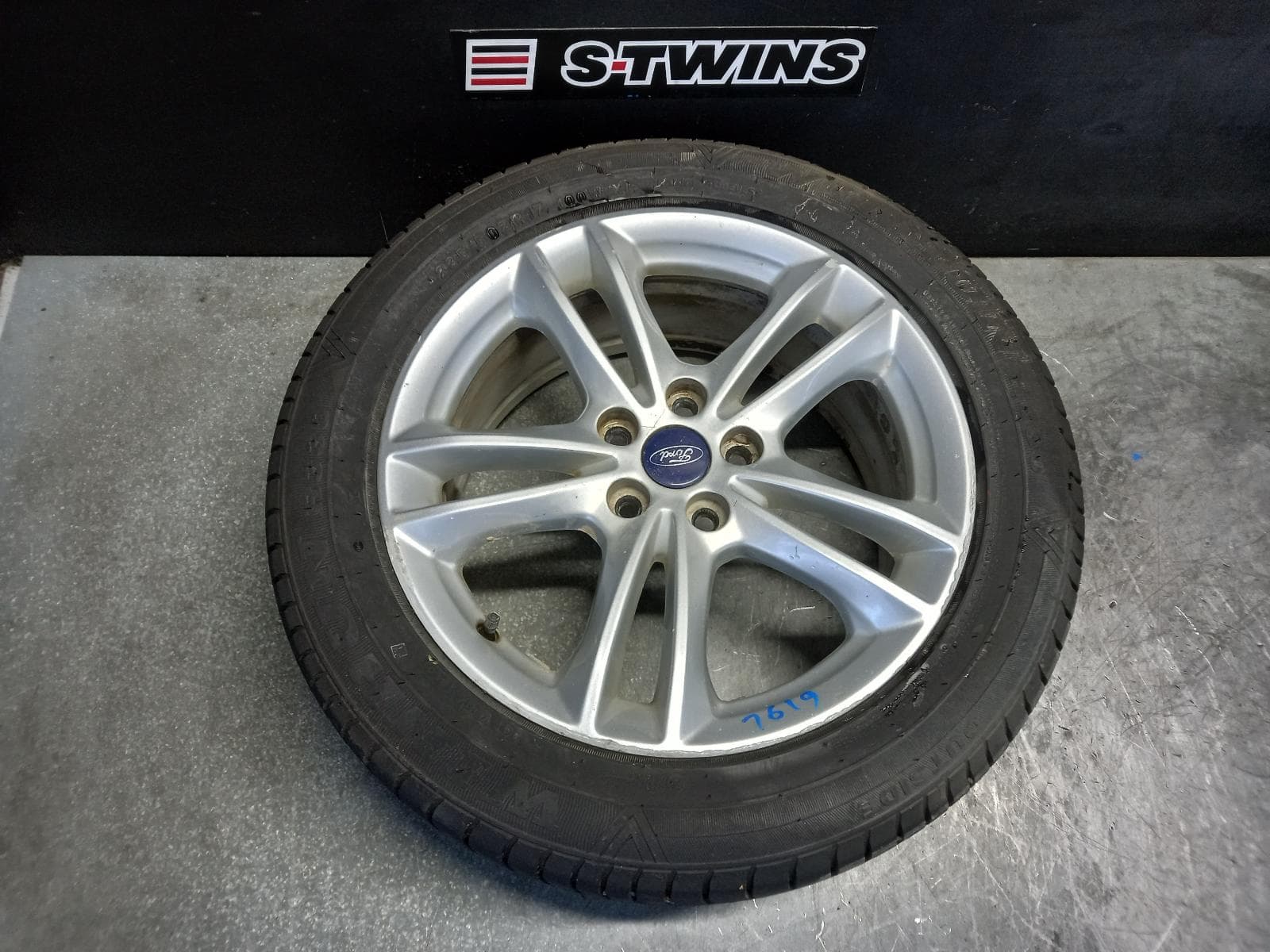 2015 Ford Mondeo Wheel Mag Factory 17X7.5In 5 Twin Spoke Md 09/14-06/20 339637