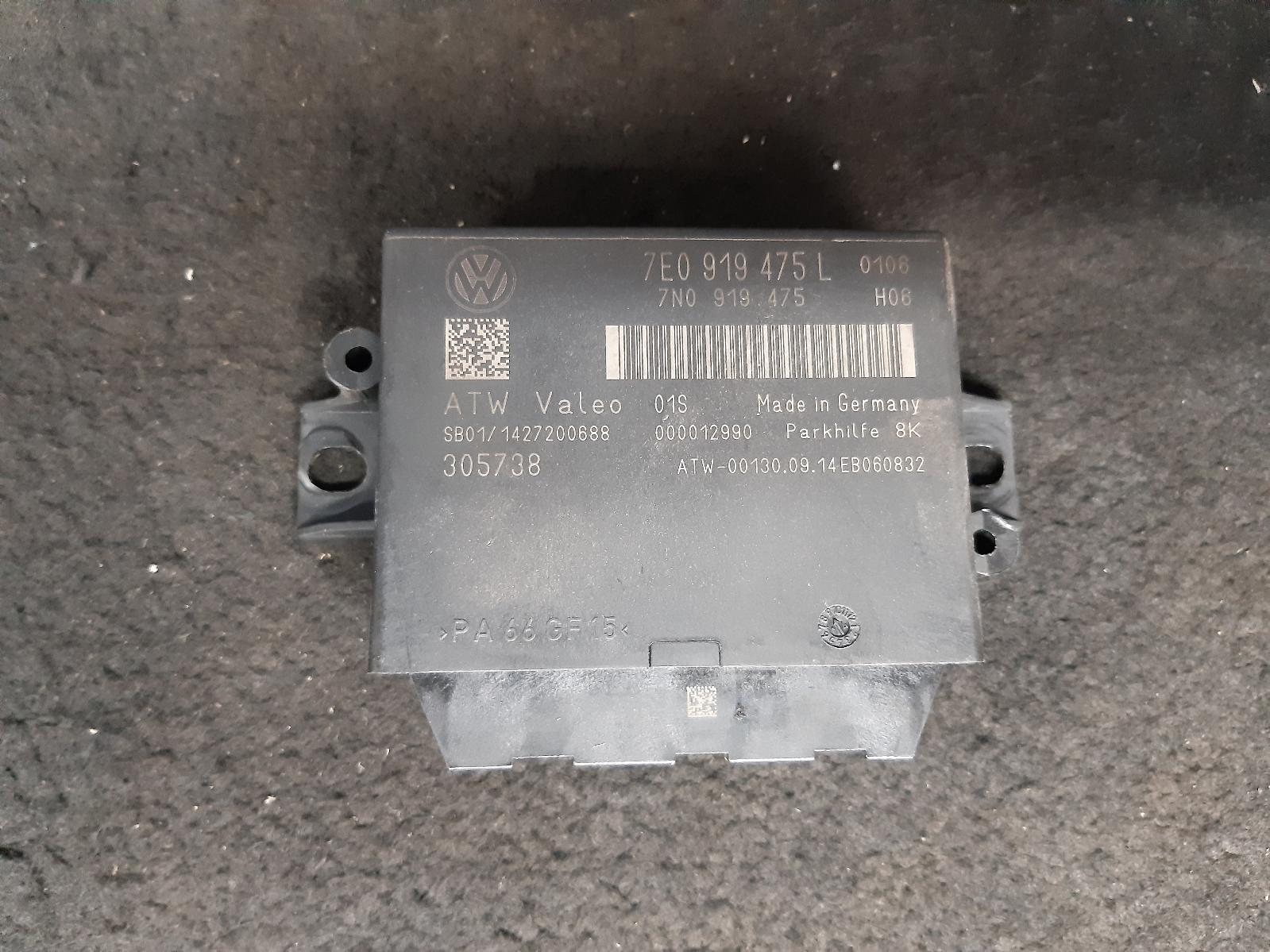2015 Volkswagen Amarok Ecu Park Assist Module 2H 12/10- 0000097778