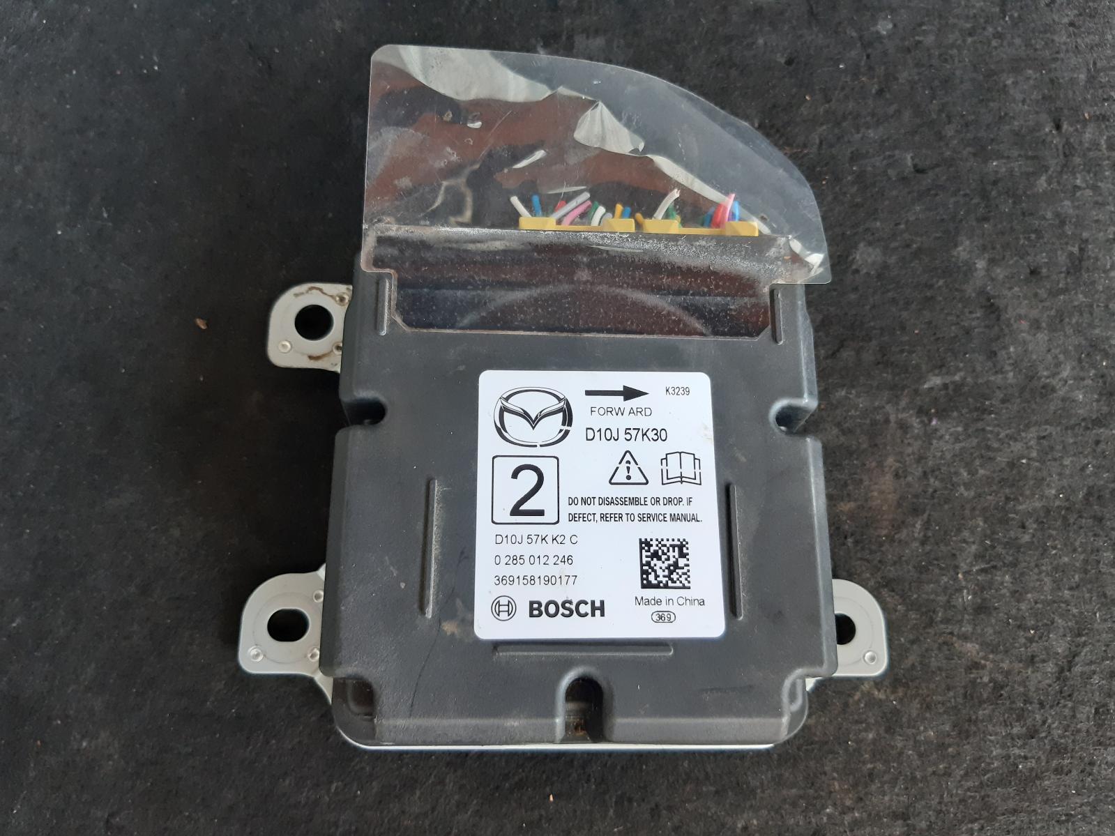2015 Mazda Cx3 Airbag Module Sensor 0000082795