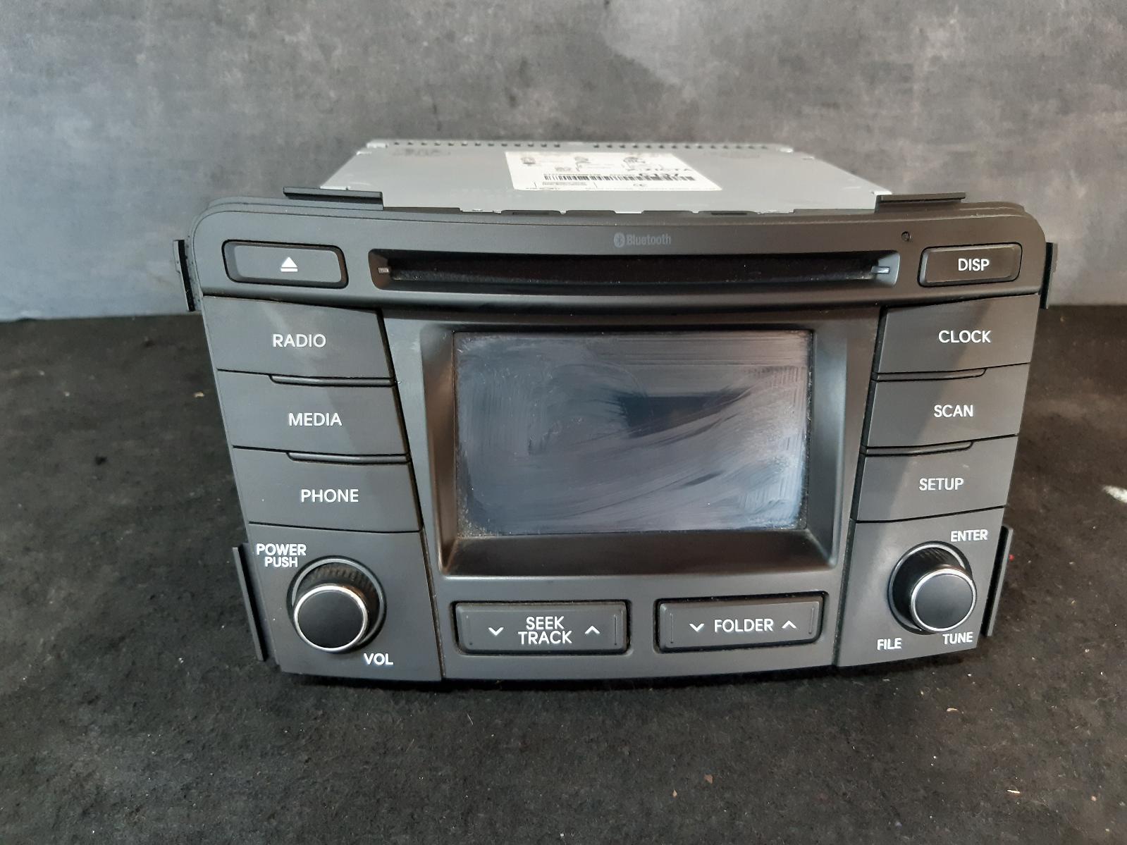 2017 Hyundai I40 Radio Cd Dvd Sat Tv 0000096476