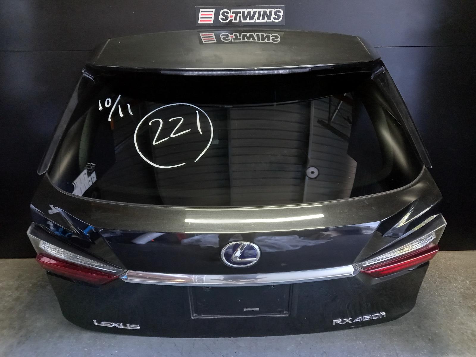 2021 Lexus Rx Series Bootlid Tailgate Tailgate Al20 Rx450Hl Non Touchless Power Back Door Type 11/19- 0000258742