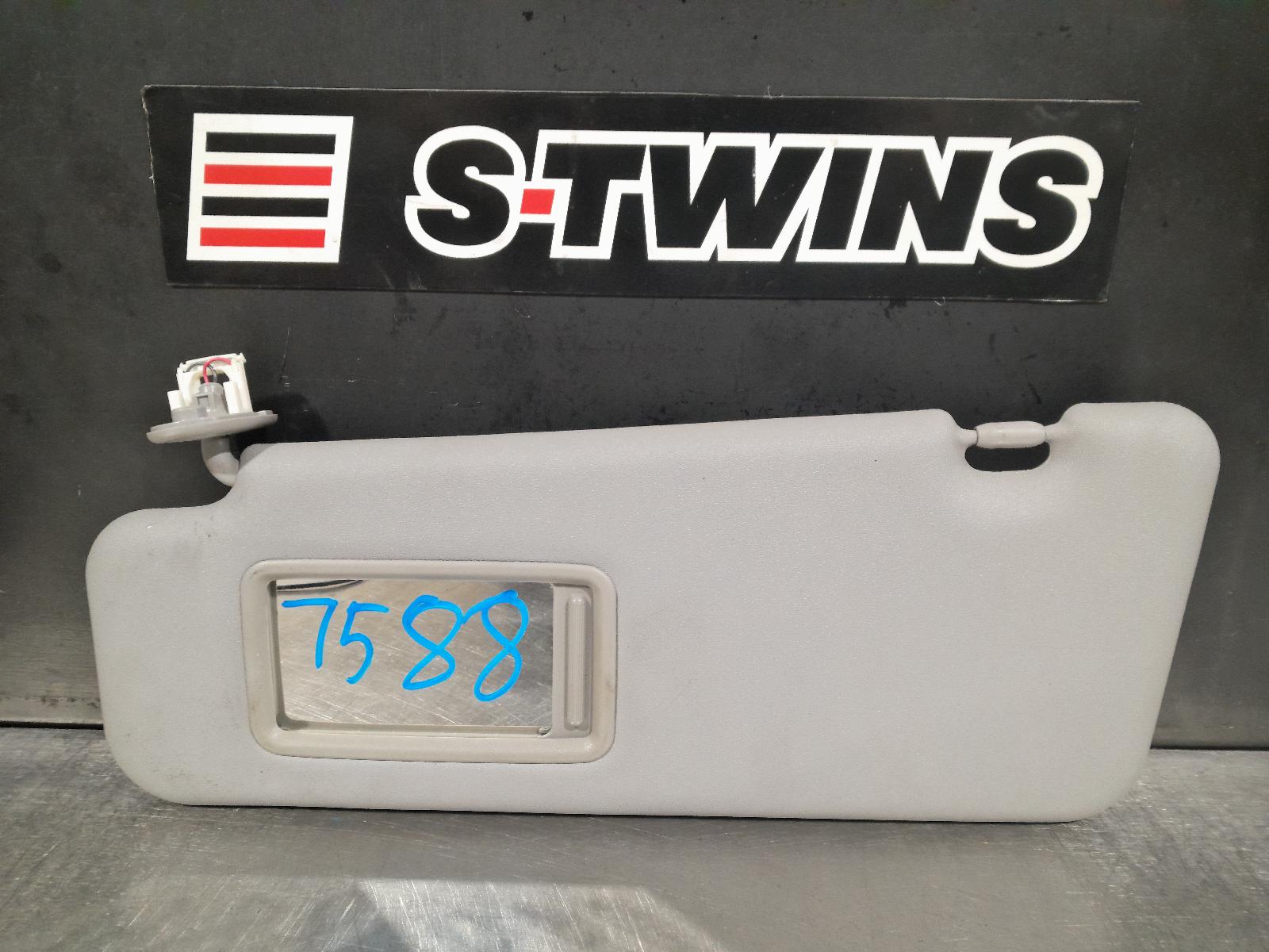 2012 Toyota Kluger Sunvisor Gsu40-Gsu45 Lh Side Non Side Pocket &amp; Extension Type 05/07-02/14 276133