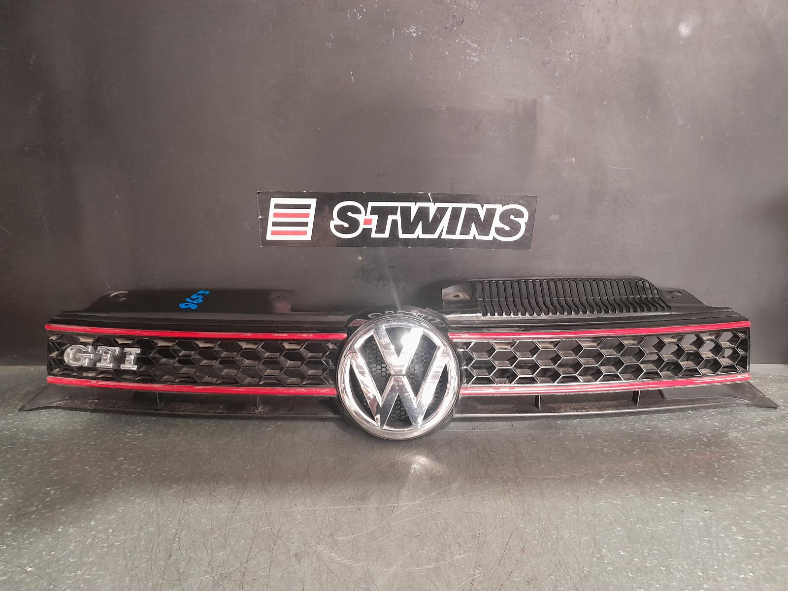 2010 Volkswagen Golf Grille Radiator Grille Gen 6 5Dr Hatch Black/Black 10/08-03/13 330022