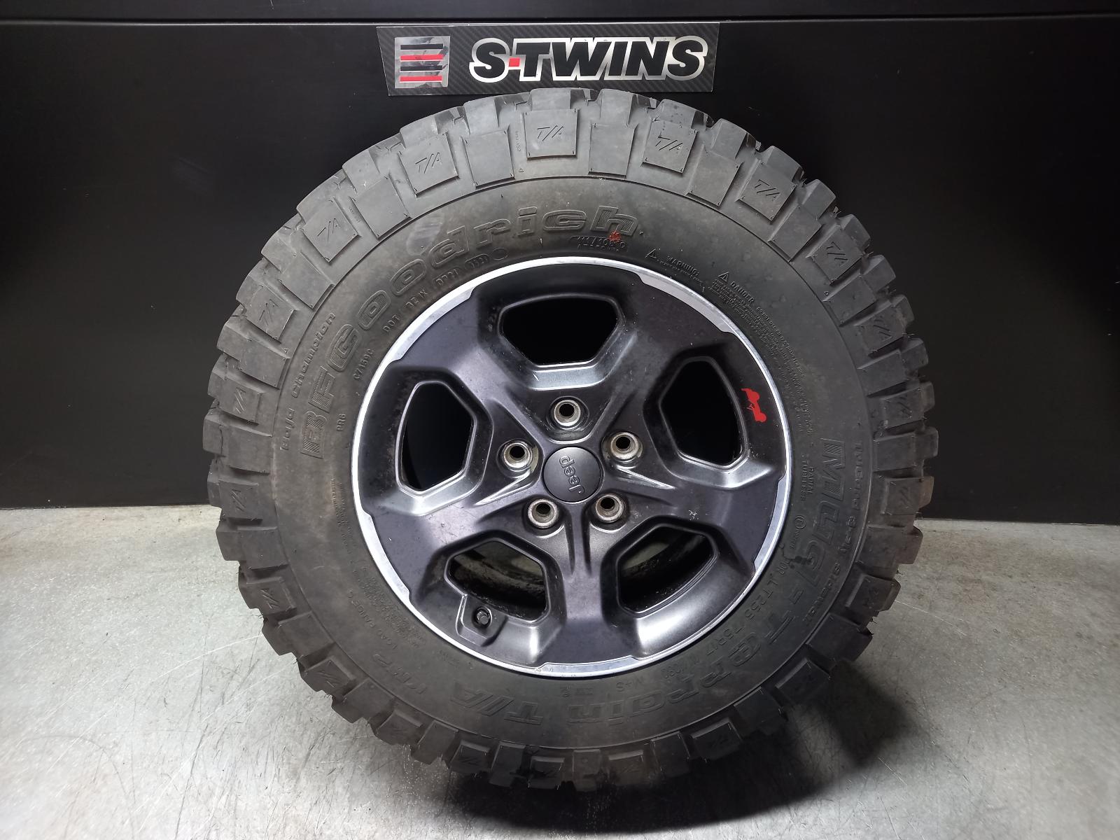 2022 JEEP GLADIATOR WHEEL MAG FACTORY, 17X7.5IN, RUBICON, JT, 01/20- 0000191301