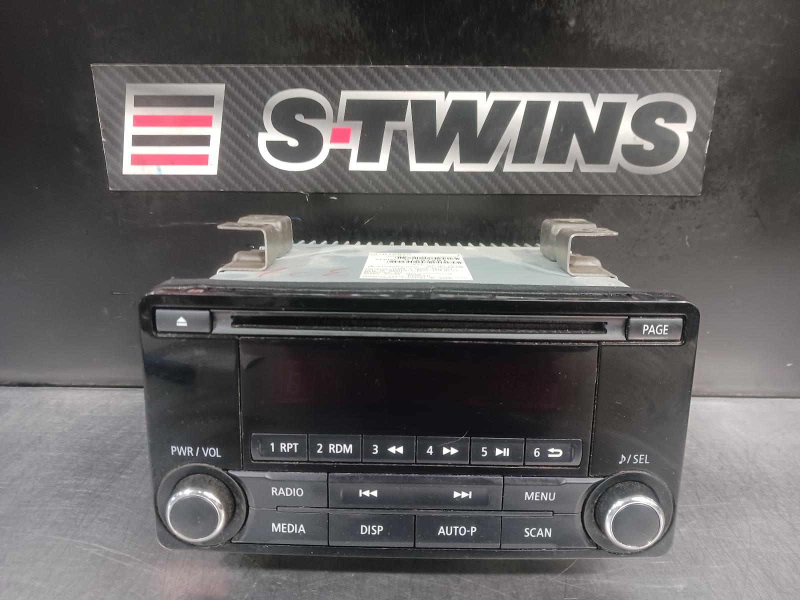 2015 MITSUBISHI TRITON RADIO/CD PLAYER, MQ, GLX, 03/15-12/16 0000229674