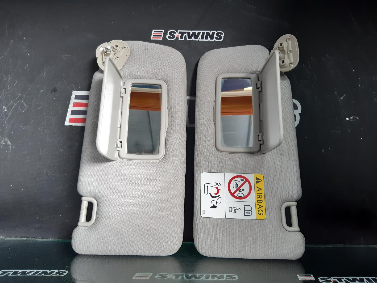2015 SUBARU XV SUNVISOR G4X, PAIR, FABRIC, 08/11-04/17 0000357752