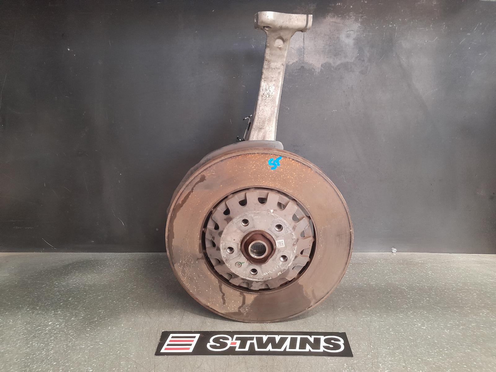 2018 AUDI Q7 LEFT FRONT HUB ASSEMBLY 4M, 09/15- 0000327979