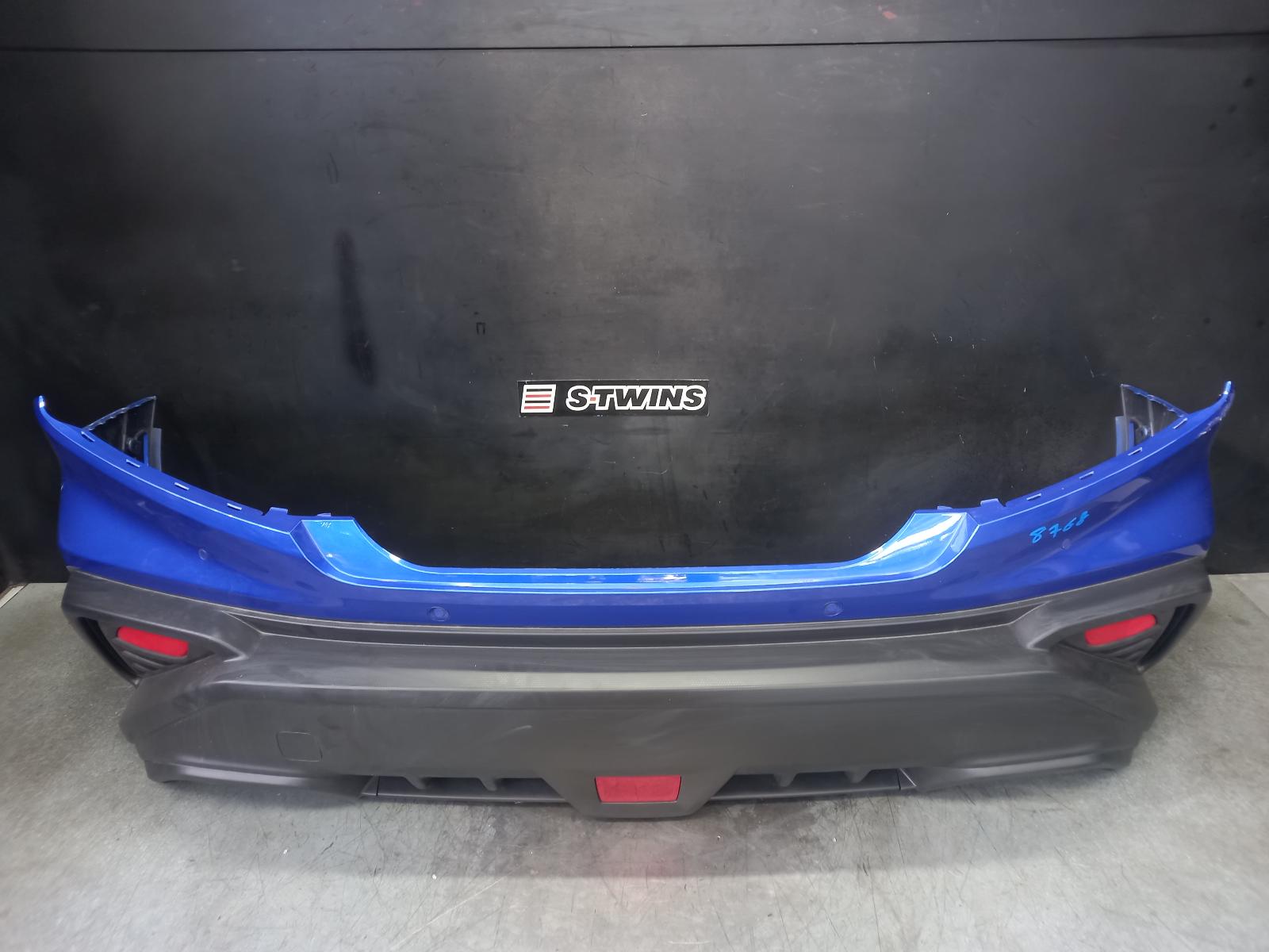 2022 SUBARU WRX REAR BUMPER BUMPER BAR (2 PIECE), W/ PARK SENSOR TYPE, SEDAN, VB, 12/21- 0000348700