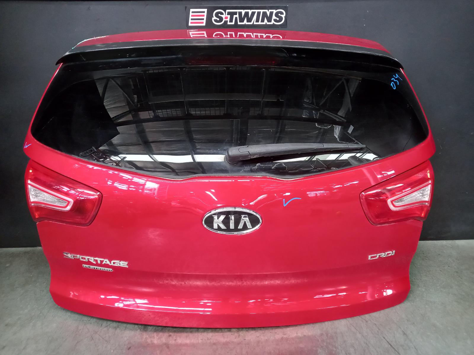 2011 KIA SPORTAGE BOOTLID TAILGATE TAILGATE, SL, SPOILERED TYPE, 05/10-10/15 0000359895