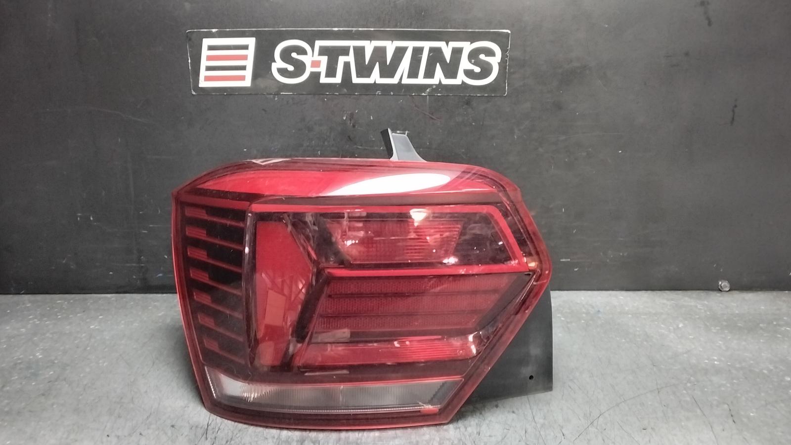 2021 VOLKSWAGEN POLO LEFT TAILLIGHT AW, NON LED TYPE, 09/17-01/22 0000397757