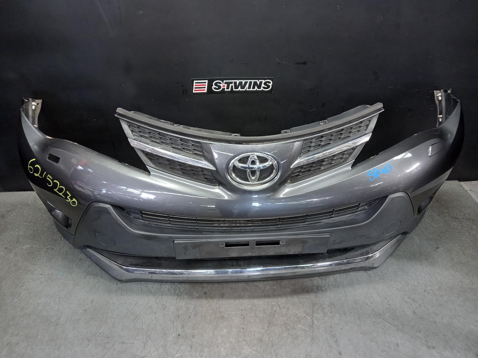 2014 TOYOTA RAV4 FRONT BUMPER BUMPER BAR, XA40, CRUISER, W/ H/LAMP WASHER TYPE, 12/12-09/15 0000381992