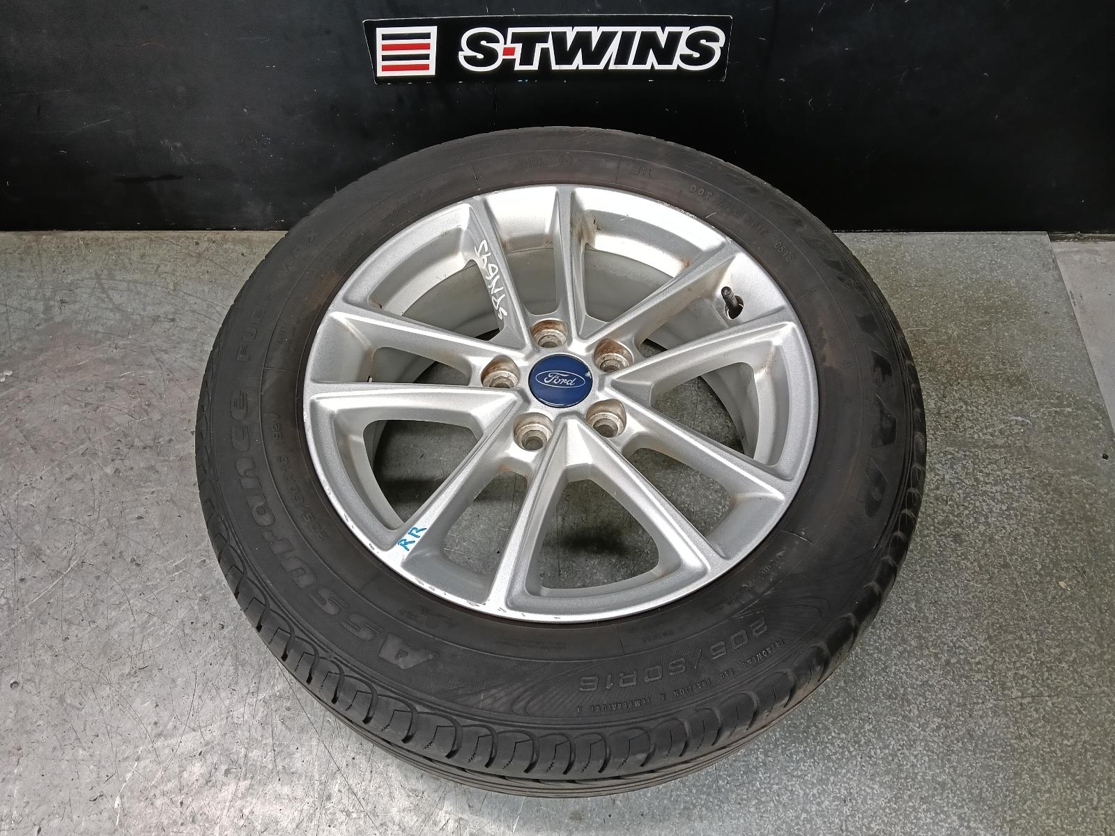 2016 FORD FOCUS WHEEL MAG FACTORY, 16X7IN, TREND, LZ, 07/15-11/18 0000393541