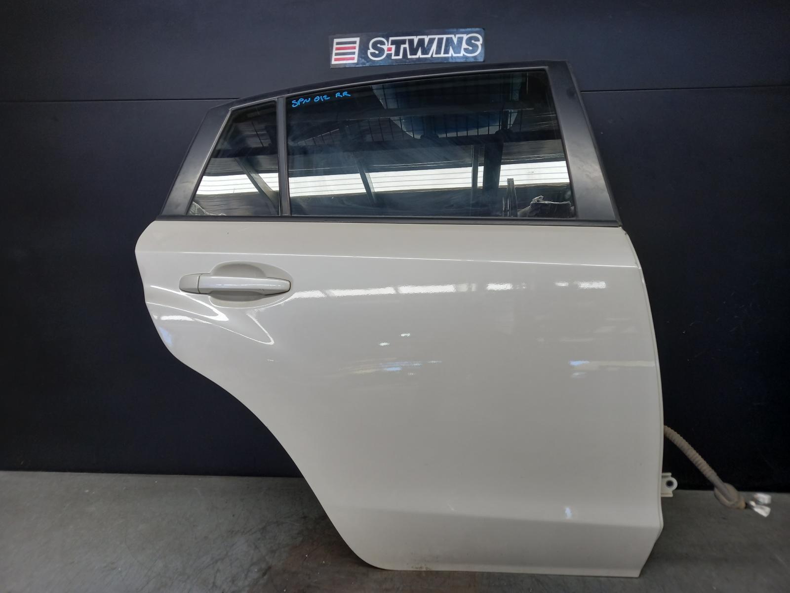 2013 SUBARU IMPREZA RIGHT REAR DOOR SLIDING G4, HATCH, 12/11-08/17 0000375168